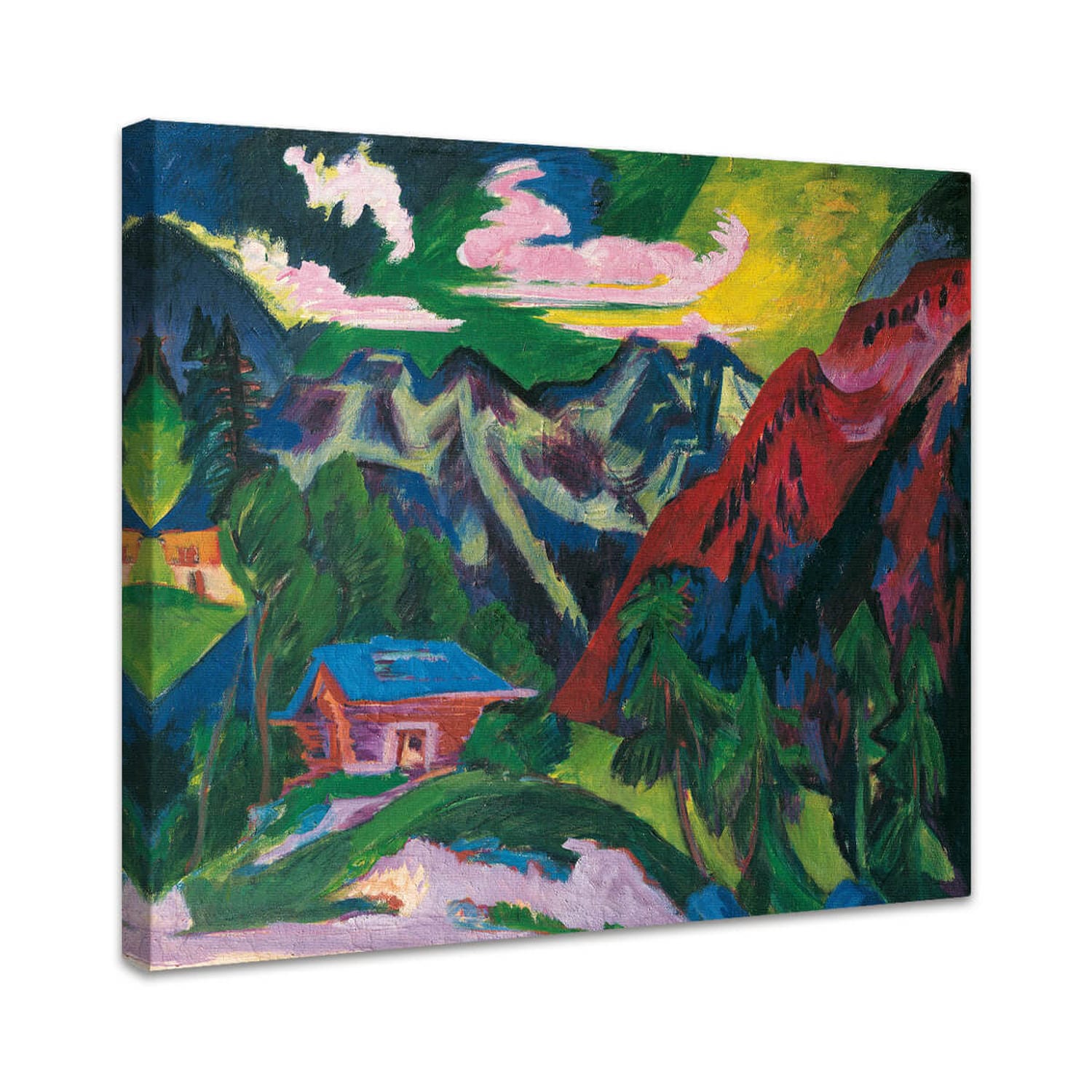 Die Kosterser Berge | Ernst Ludwig Kirchner