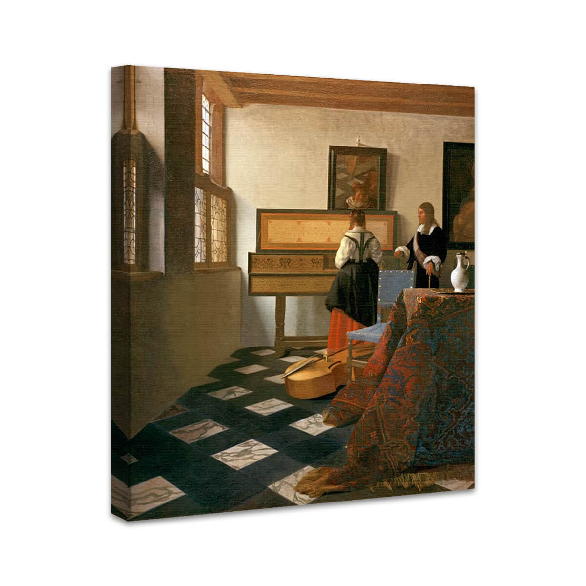 Die Musikstunde | Johannes Vermeer