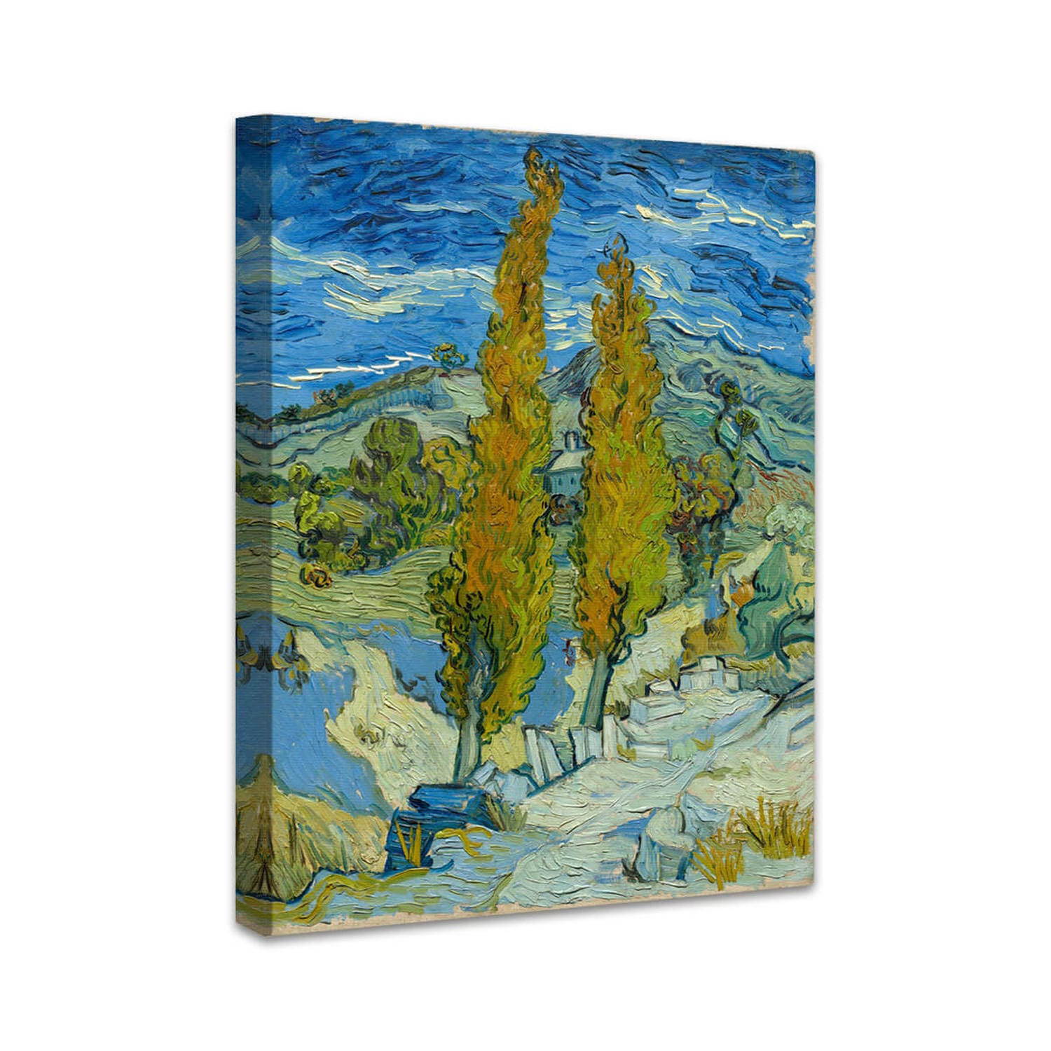 Die Pappeln in Saint-Rémy | Vincent van Gogh