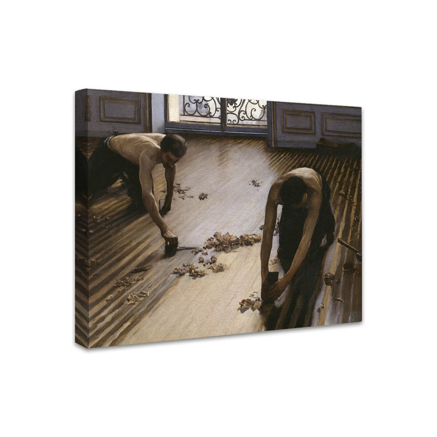 Die Parkettschleifer | Gustave Caillebotte