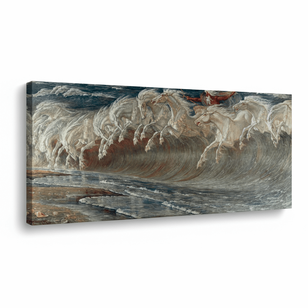 Die Pferde des Neptun | Walter Crane
