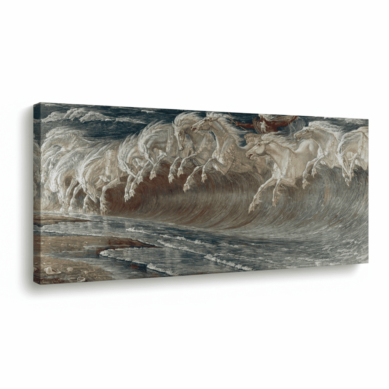 Die Pferde des Neptun | Walter Crane