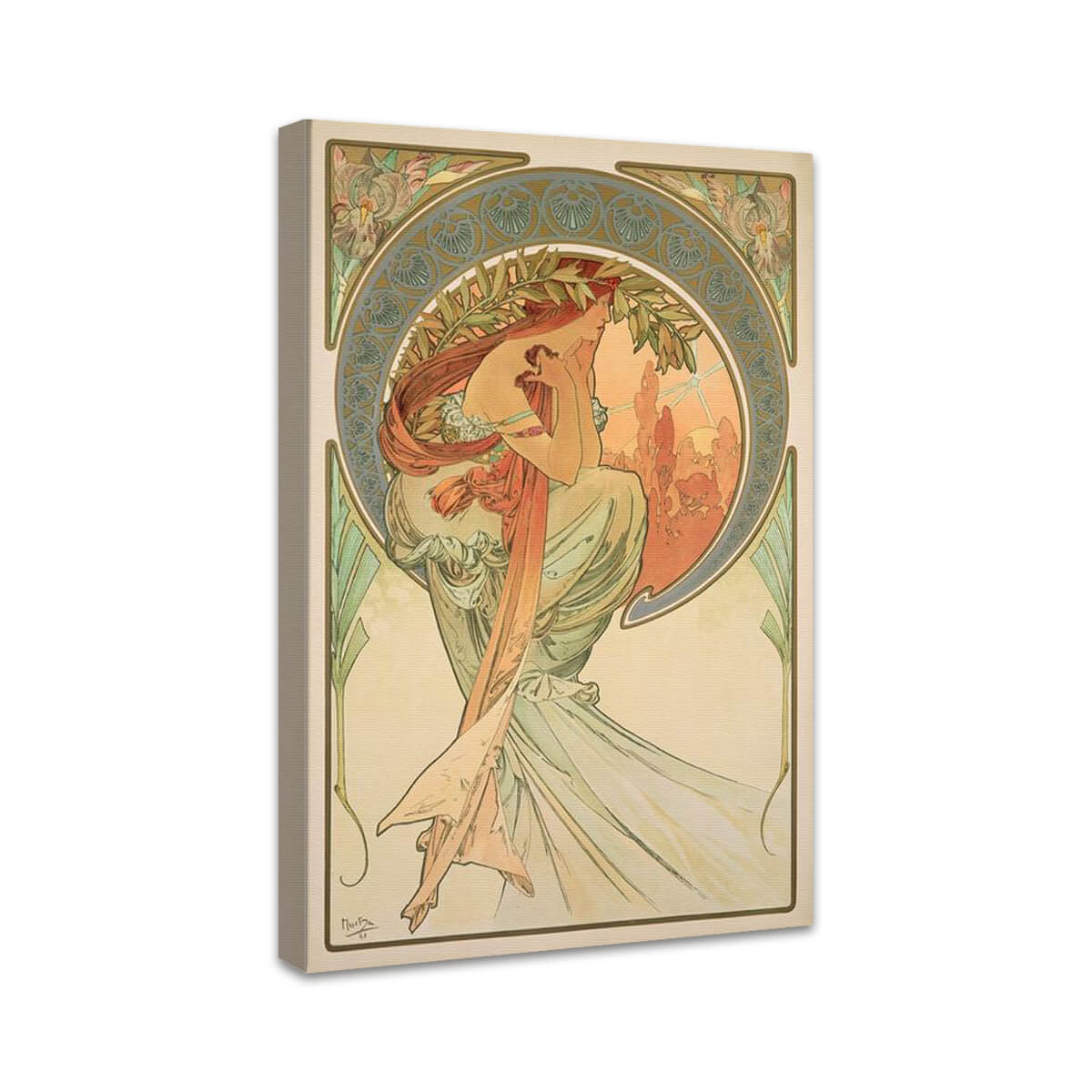 Die Poesie | Alfons Mucha