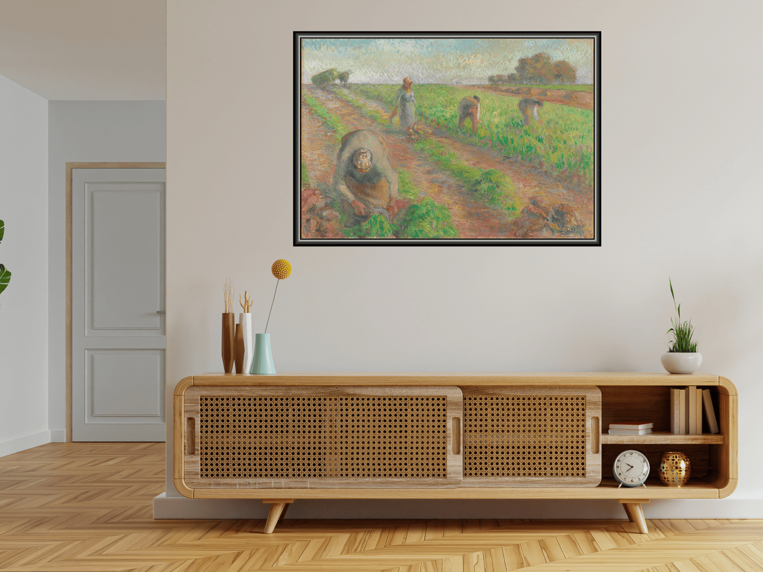 Die Rübenernte | Camille Pissarro