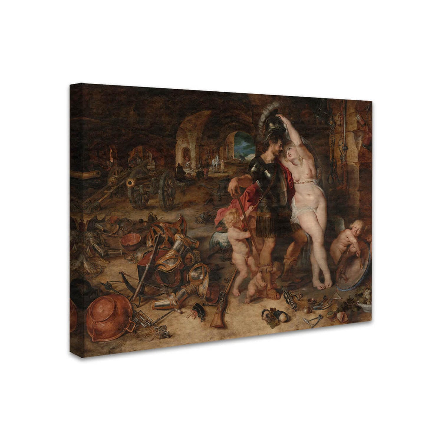 Die Rückkehr vom Krieg: Mars von Venus entwaffnet | Peter Paul Rubens & Jan Brueghel d. Ä.
