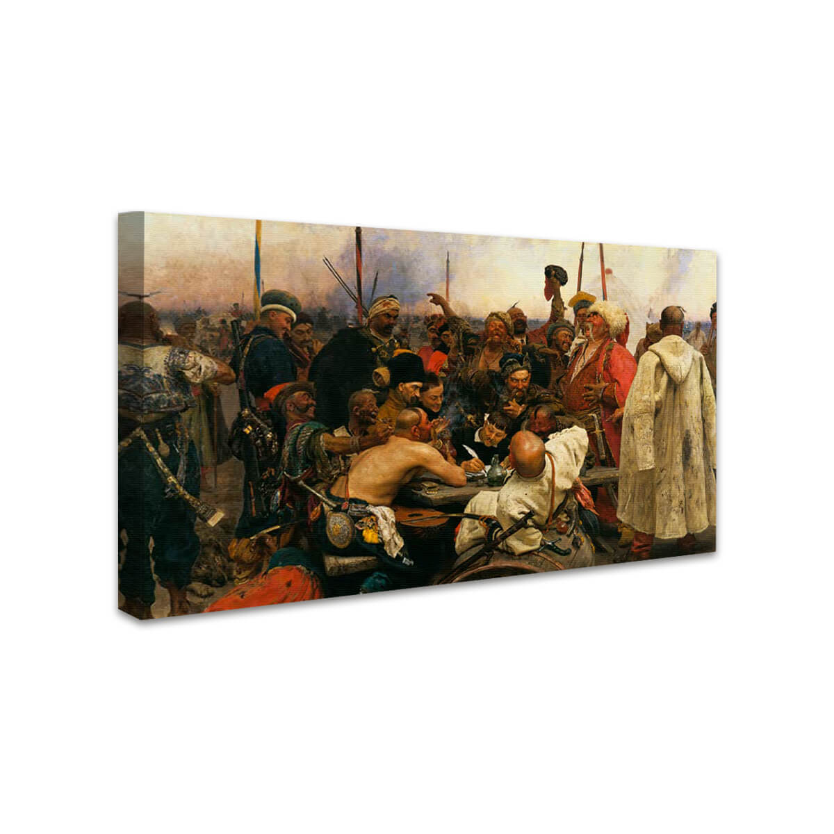 Die Saporoger Kosaken schreiben einen Brief an den türkischen Sultan | Ilja Repin