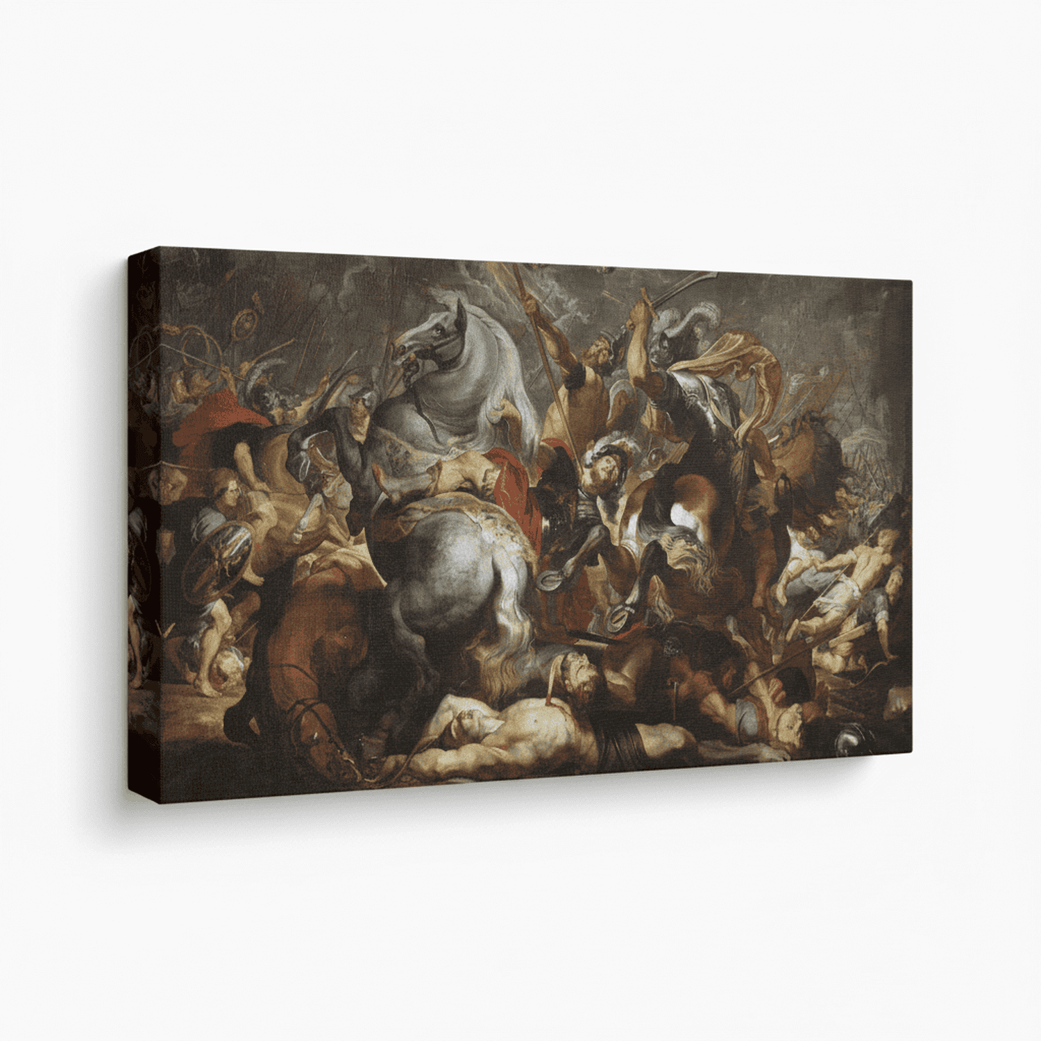 Die Schlacht. Desius Mus wird tödlich verletzt | Peter Paul Rubens