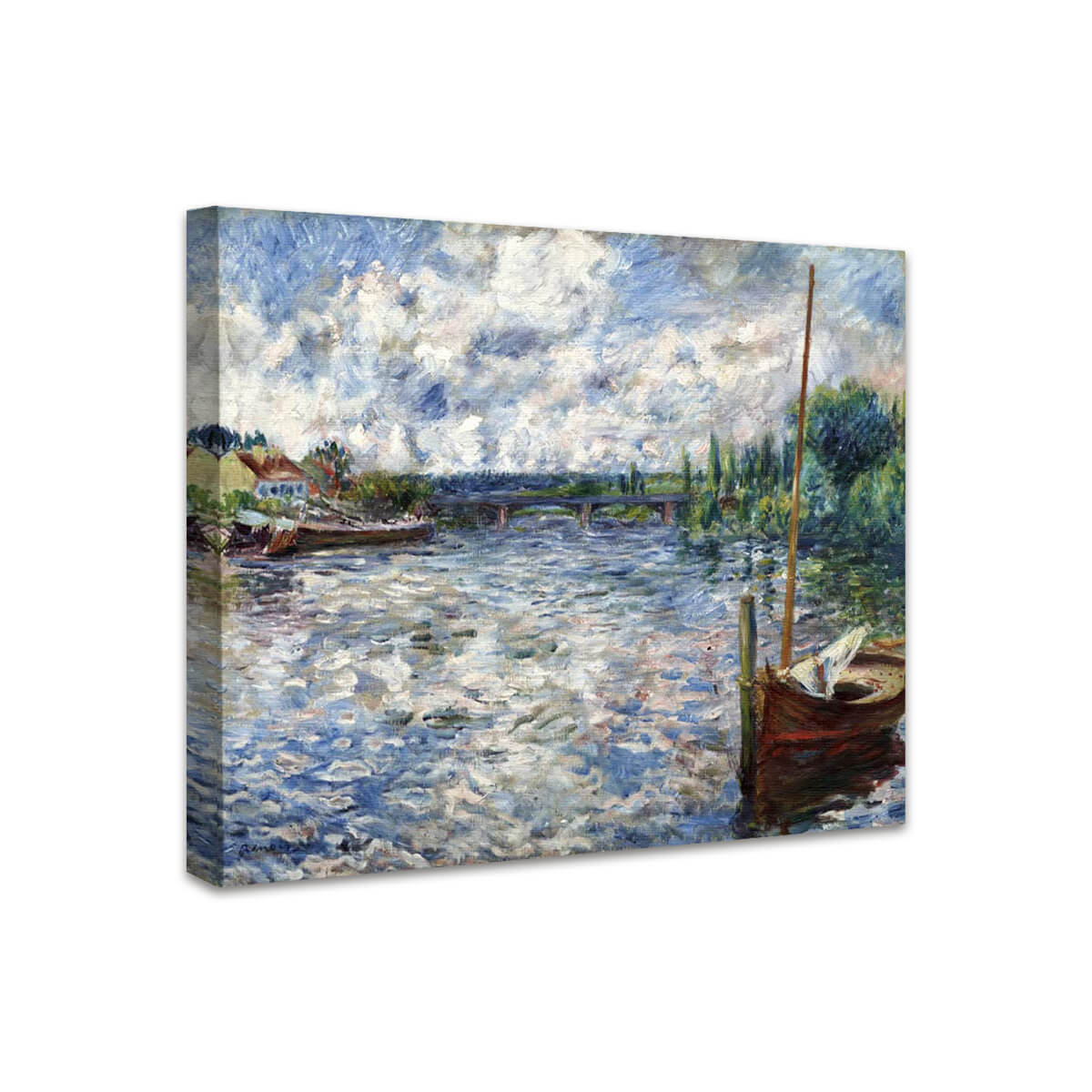 Die Seine bei Chatou | Pierre-Auguste Renoir
