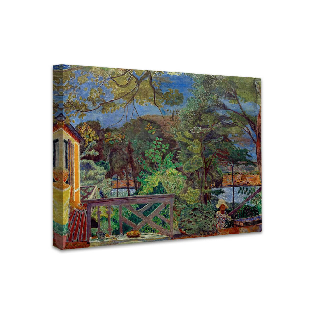 Die Terrasse in Vernonnet | Pierre Bonnard