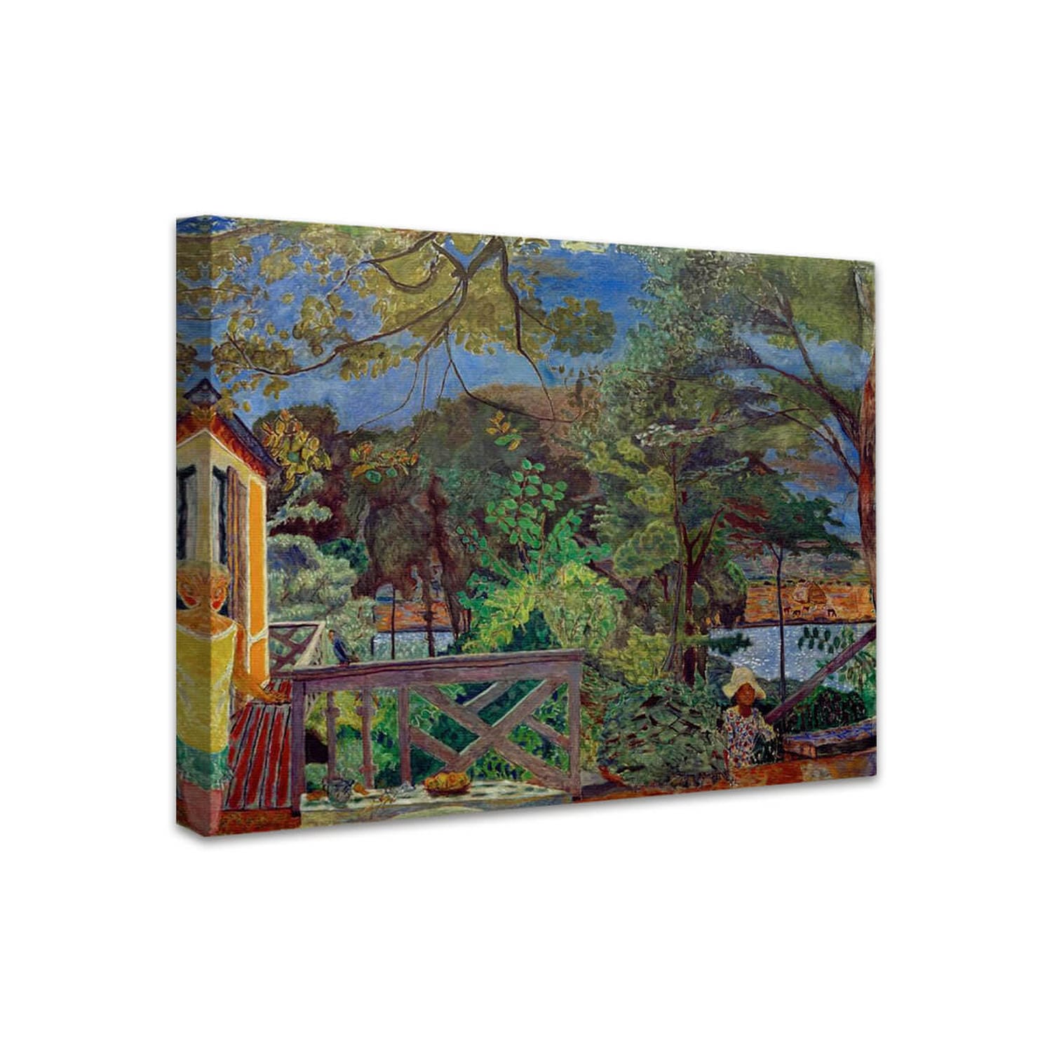 Die Terrasse in Vernonnet | Pierre Bonnard