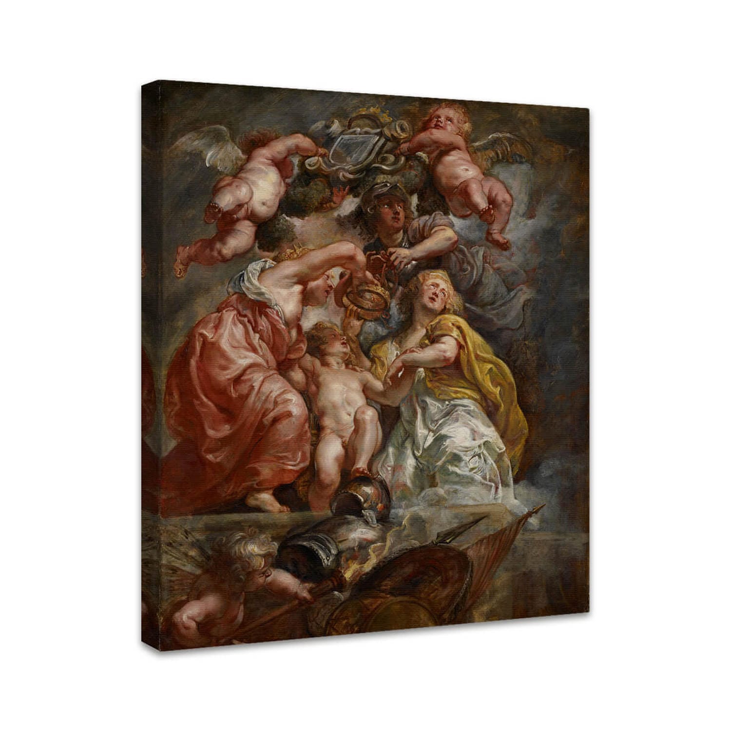 Die Vereinigung von England und Schottland (Charles I. als Prinz von Wales) | Peter Paul Rubens