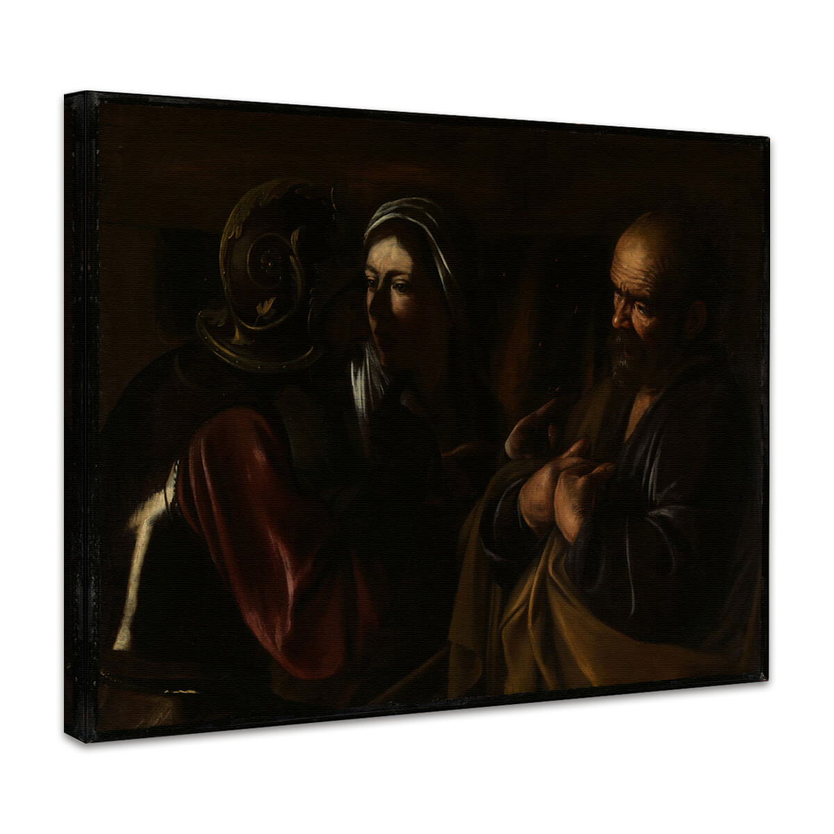 Die Verleugnung des Heiligen Petrus | Michelangelo Caravaggio