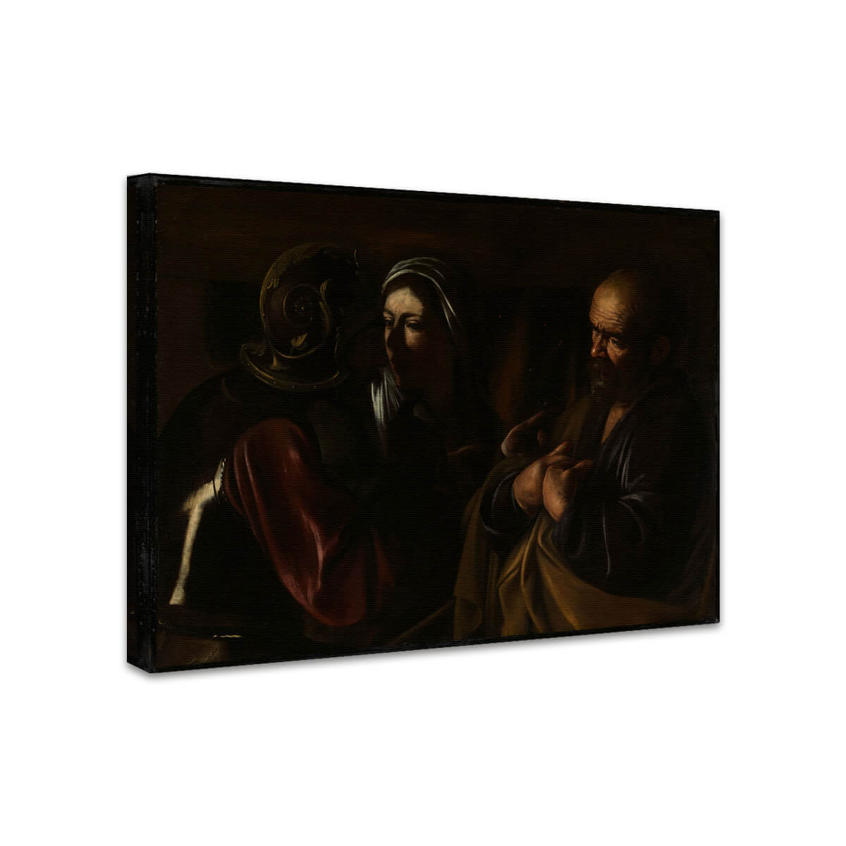 Die Verleugnung des Heiligen Petrus | Michelangelo Caravaggio