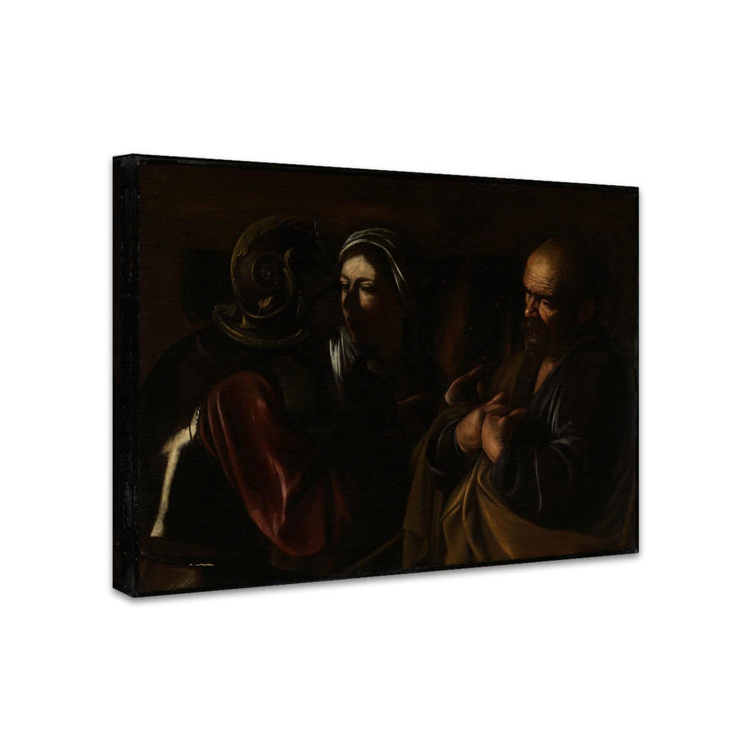 Die Verleugnung des Heiligen Petrus | Michelangelo Caravaggio