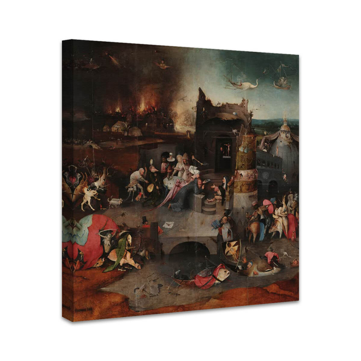 Die Versuchung des heiligen Antonius | Hieronymus Bosch