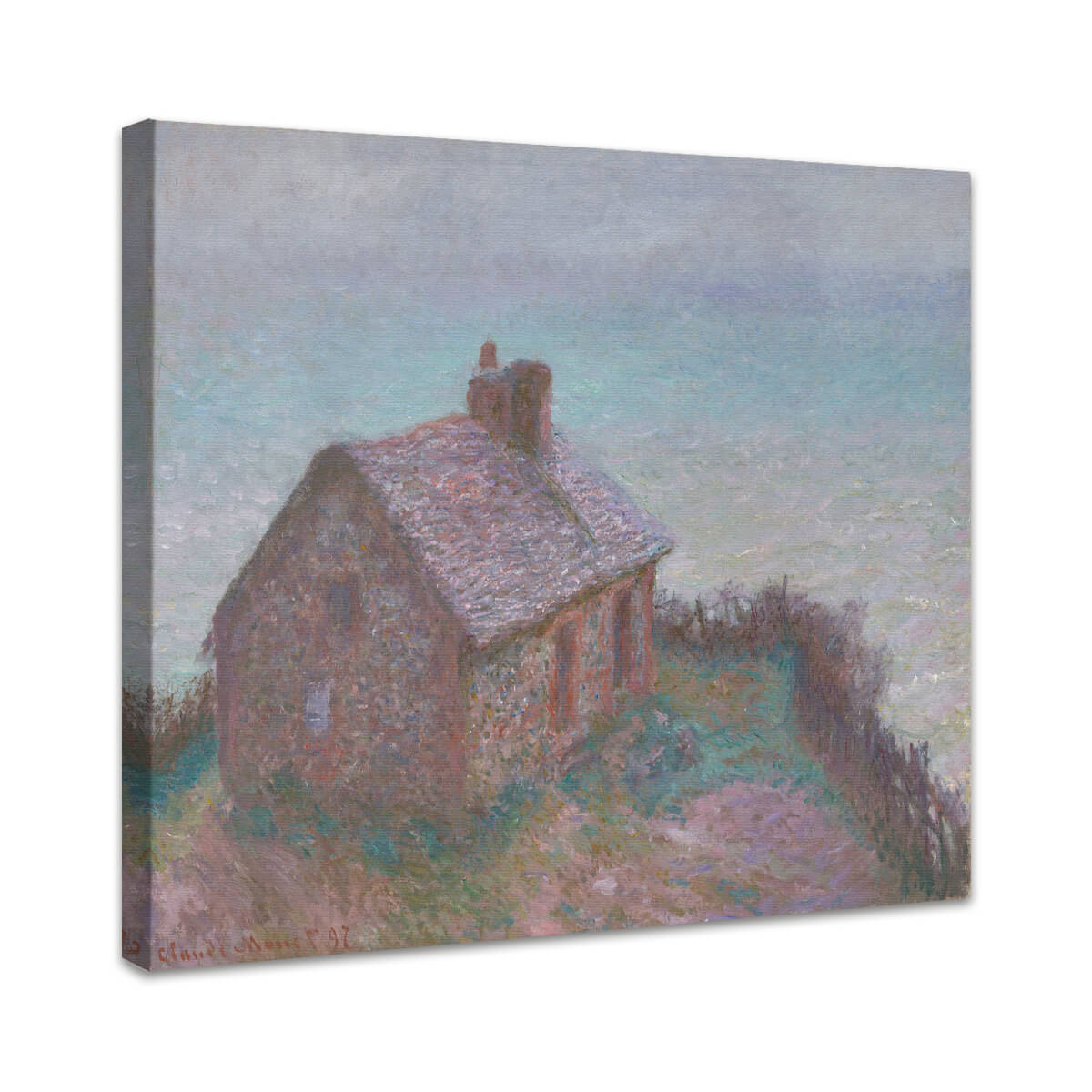 Die Zollstation in Varengeville | Claude Monet