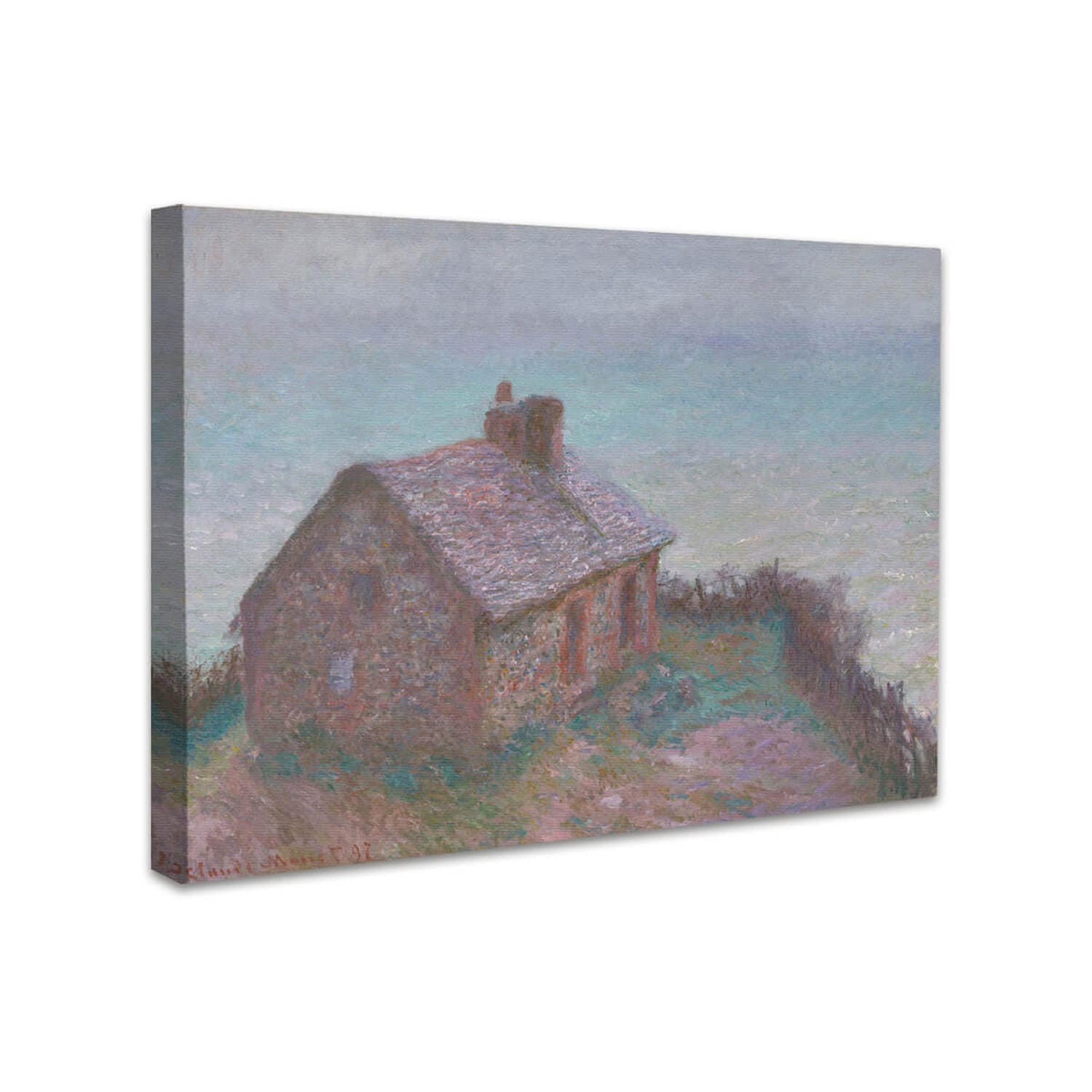 Die Zollstation in Varengeville | Claude Monet
