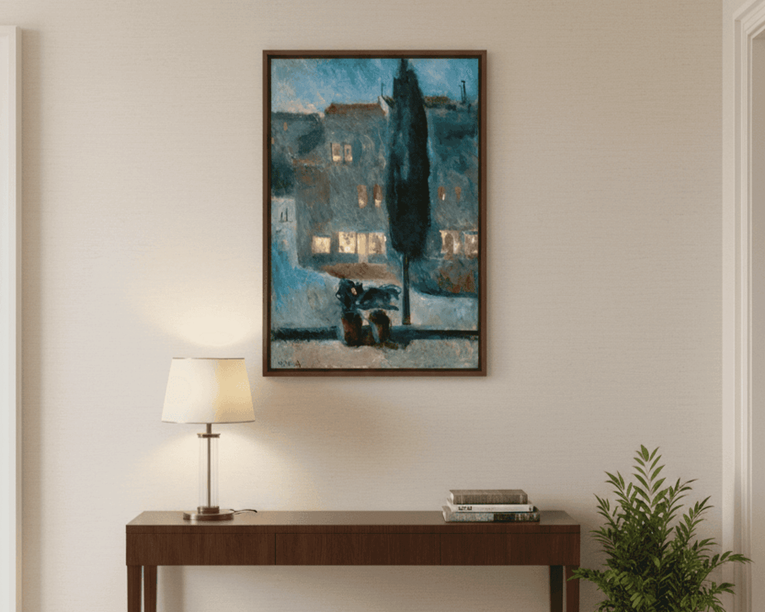 Die Zypresse | Edvard Munch