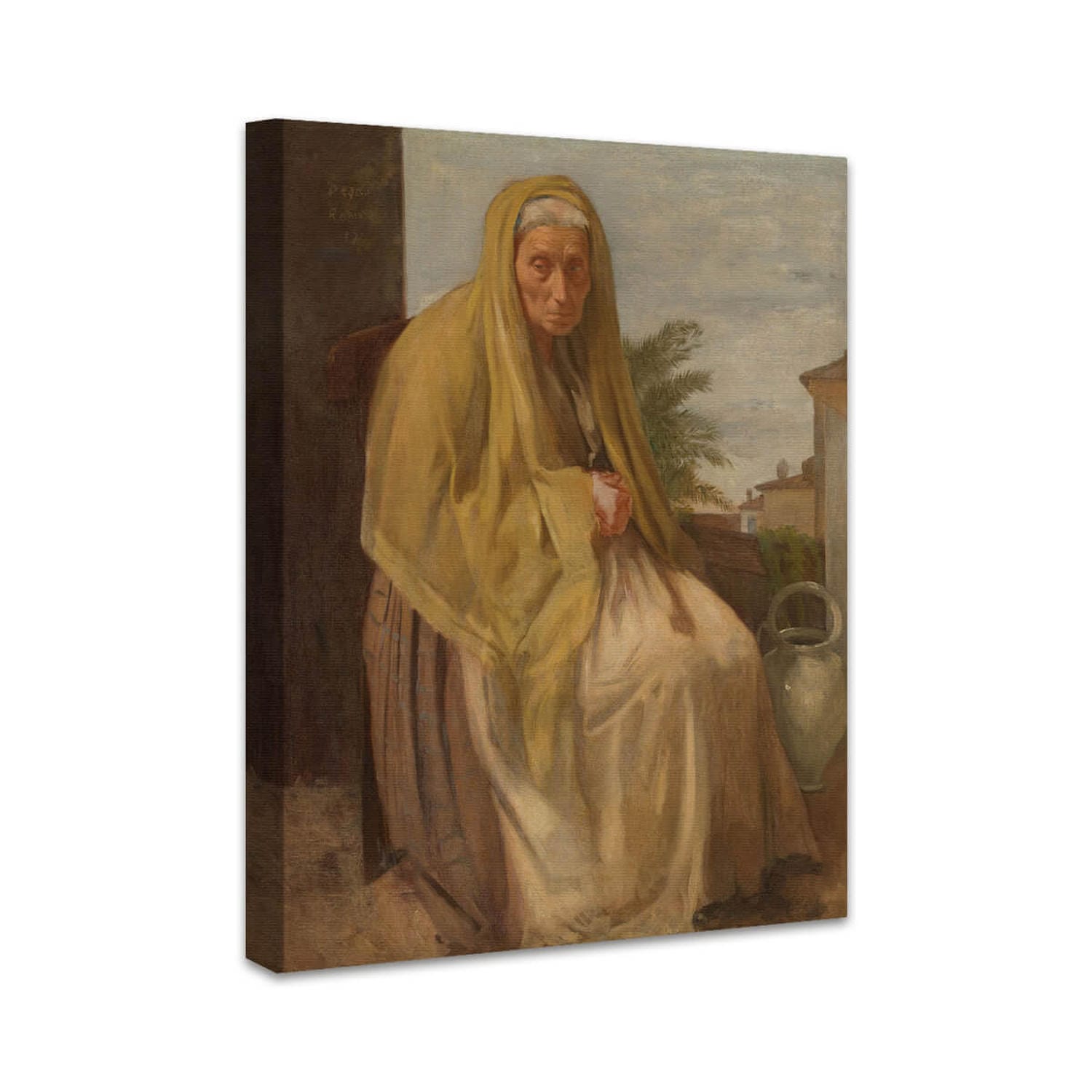 Die alte Italienerin | Edgar Degas