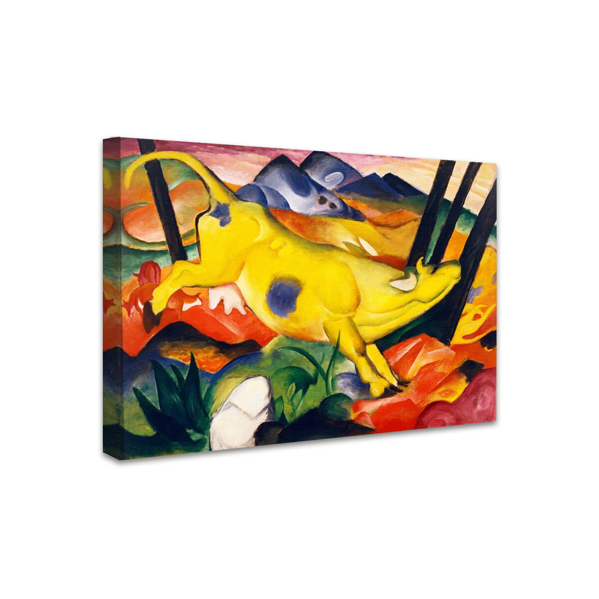 Die gelbe Kuh | Franz Marc