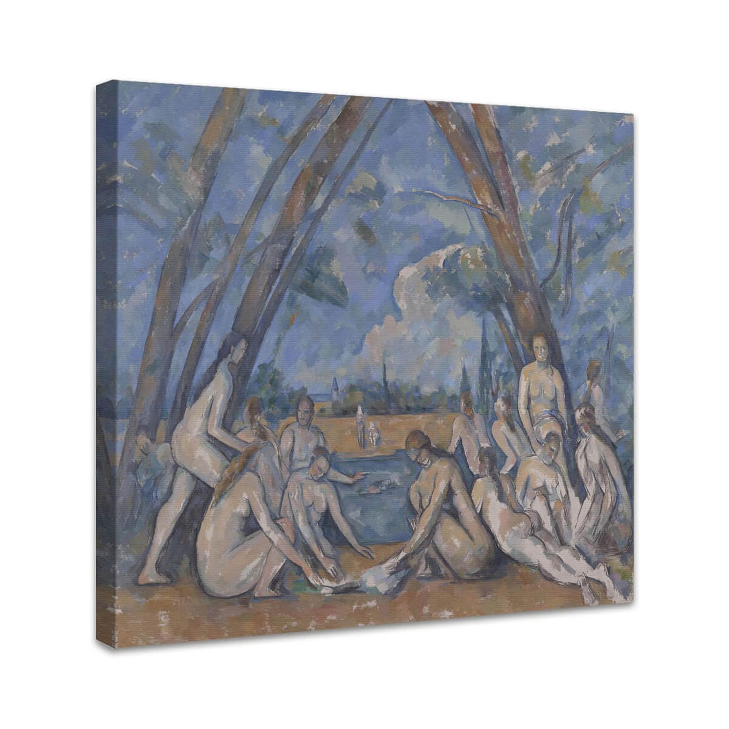 Die großen Badenden | Paul Cézanne