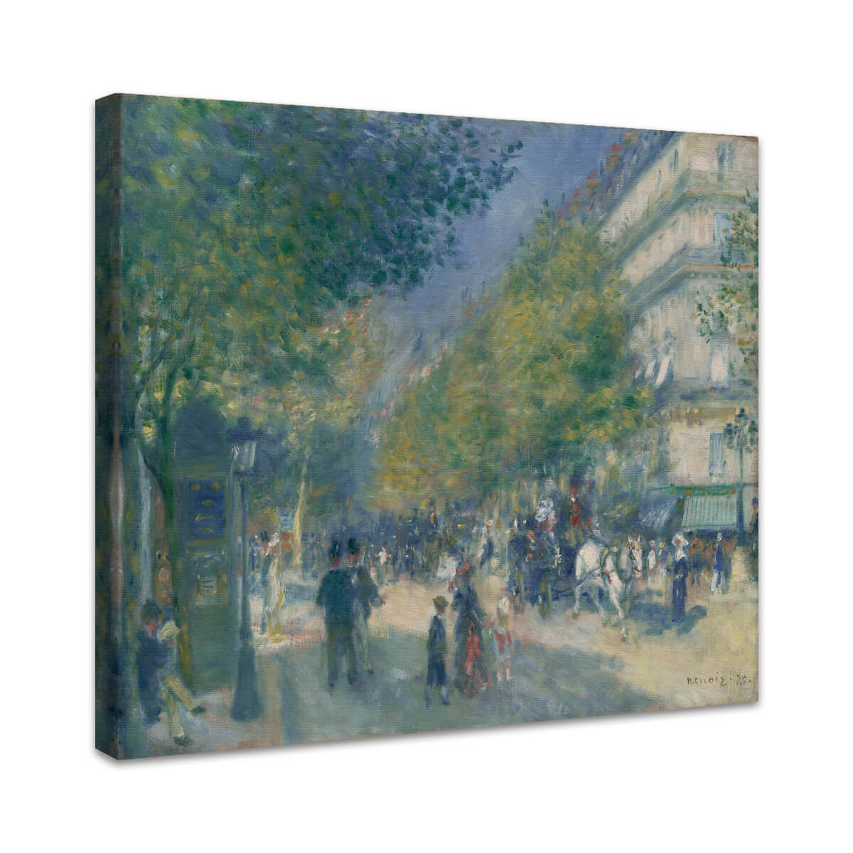 Die großen Boulevards | Pierre-Auguste Renoir