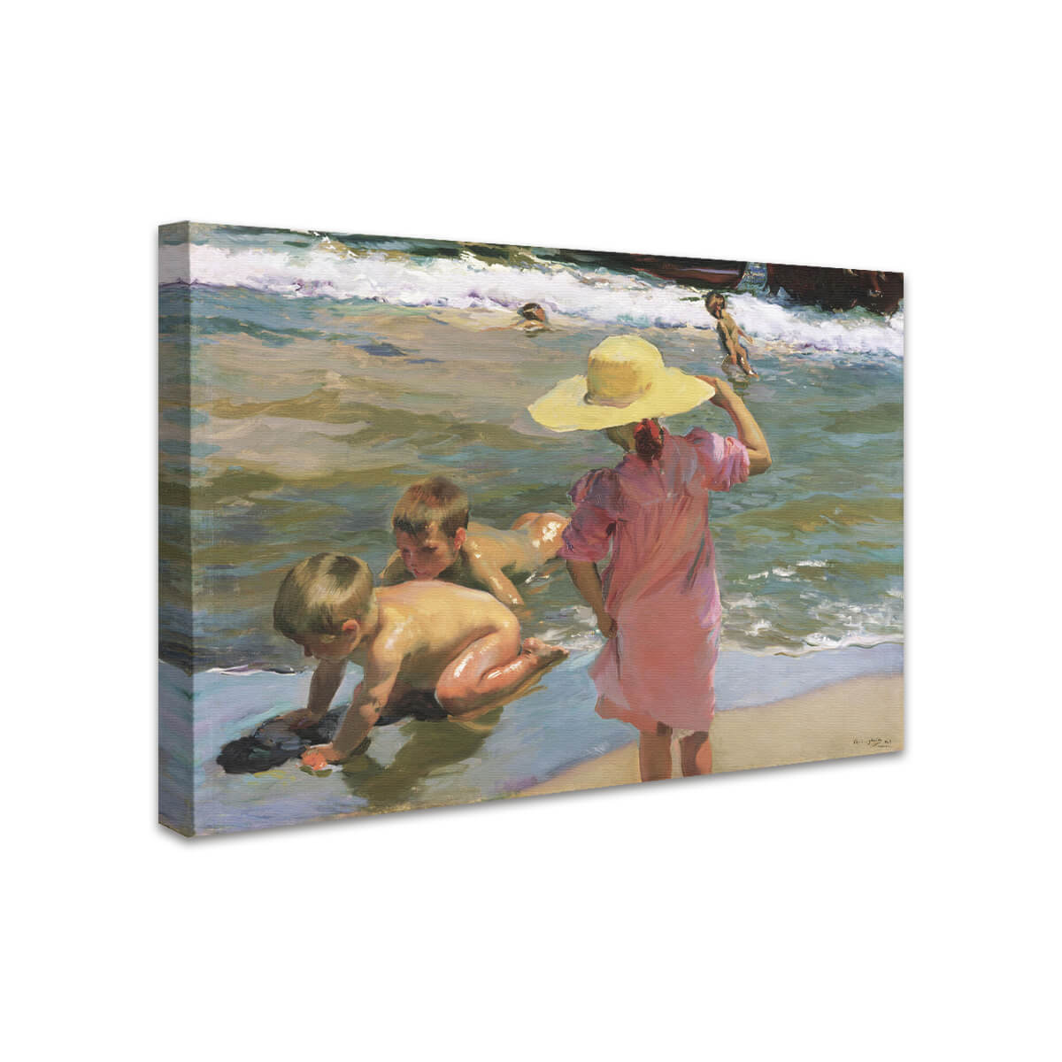 Die jungen Amphibien | Joaquin Sorolla