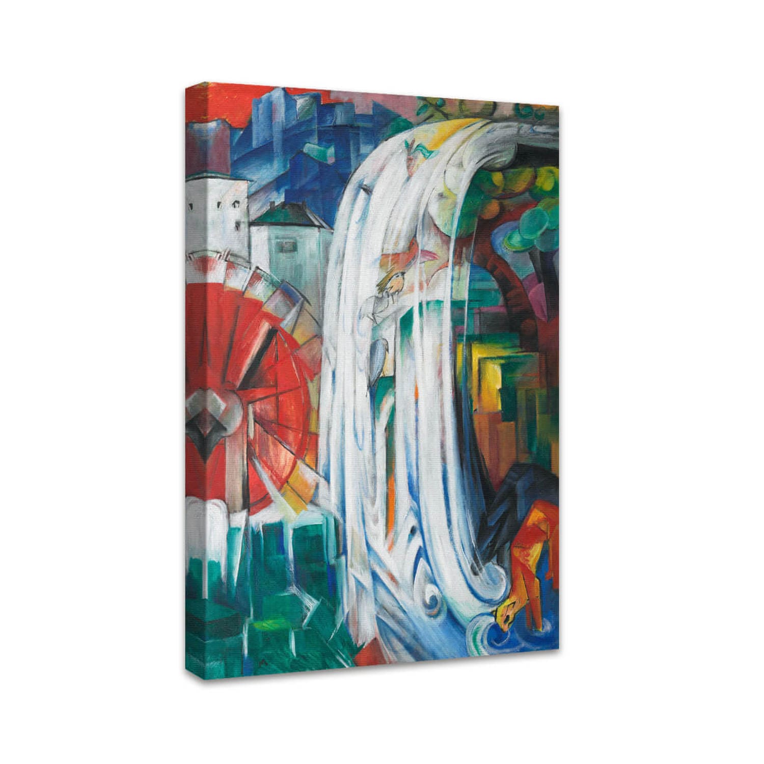 Die verzauberte Mühle | Franz Marc