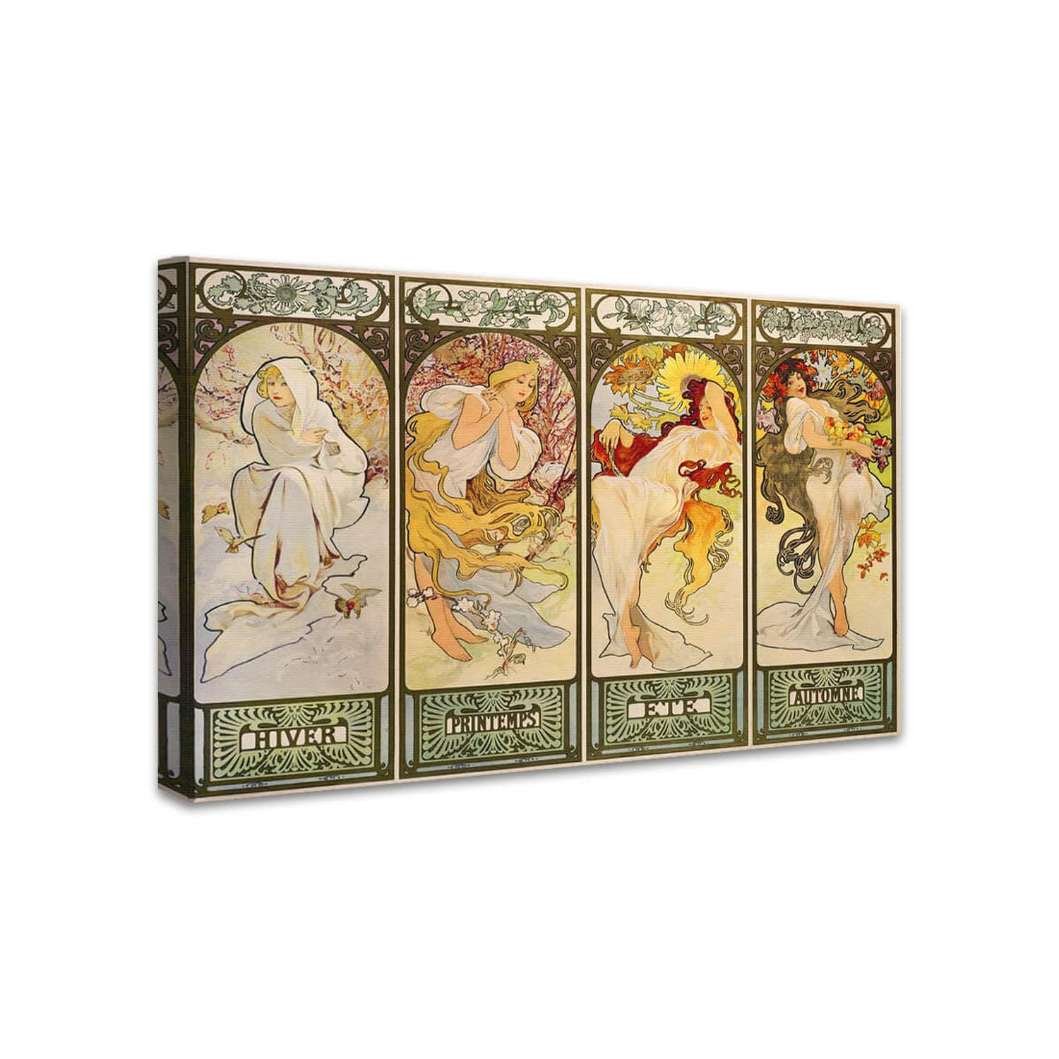 Die vier Jahreszeiten | Alfons Mucha