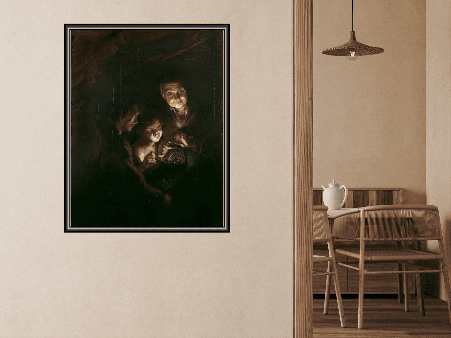 Die Alte mit dem Kohlebecken | Peter Paul Rubens