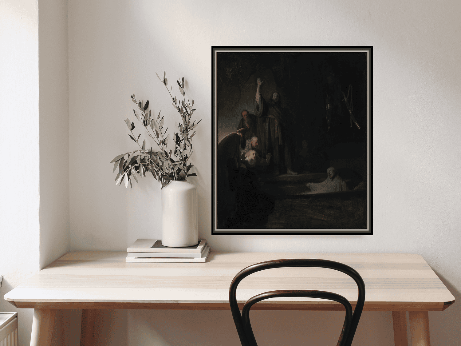 Die Auferweckung des Lazarus | Rembrandt van Rijn