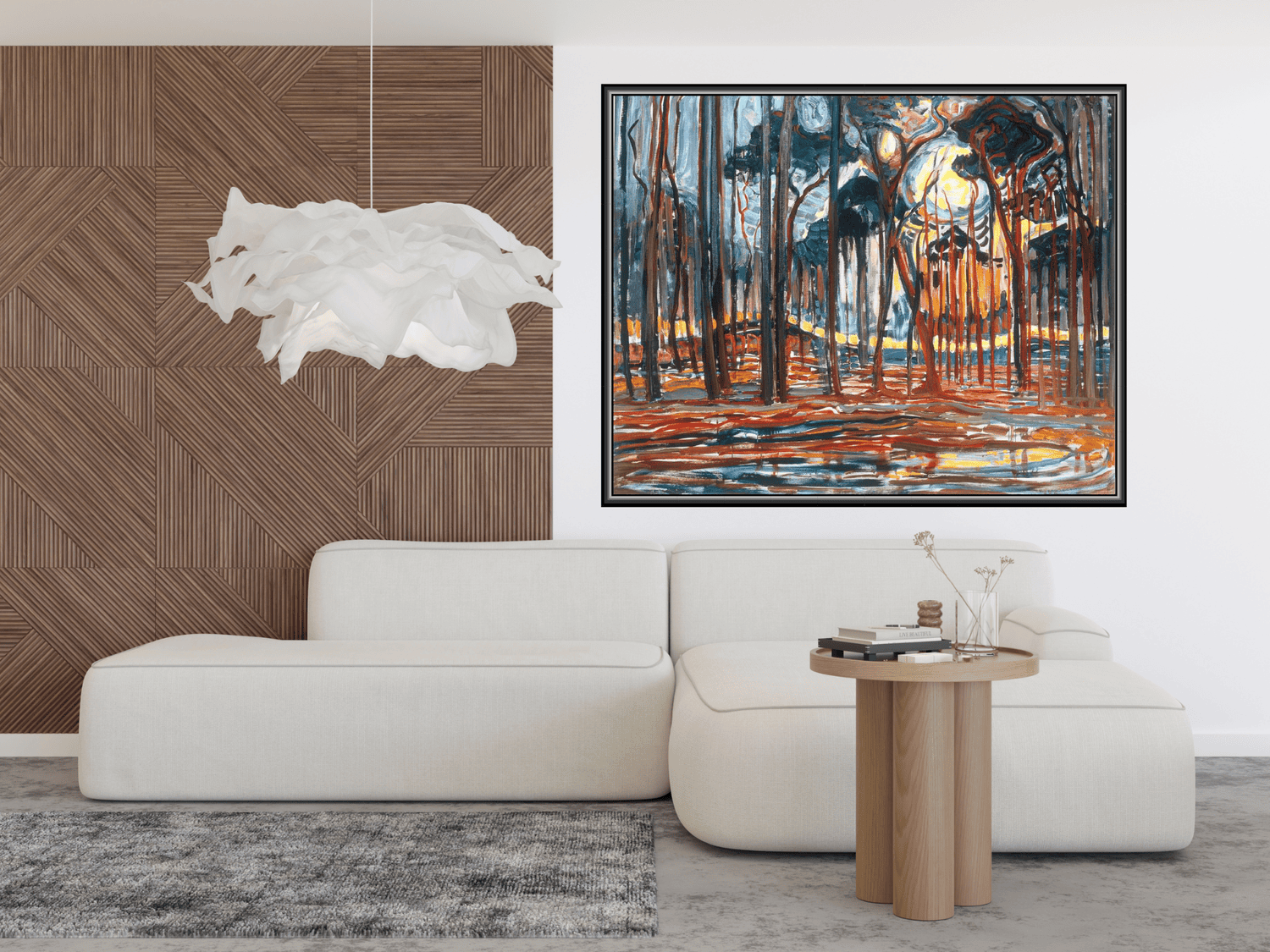 Wald bei Oele | Piet Mondrian