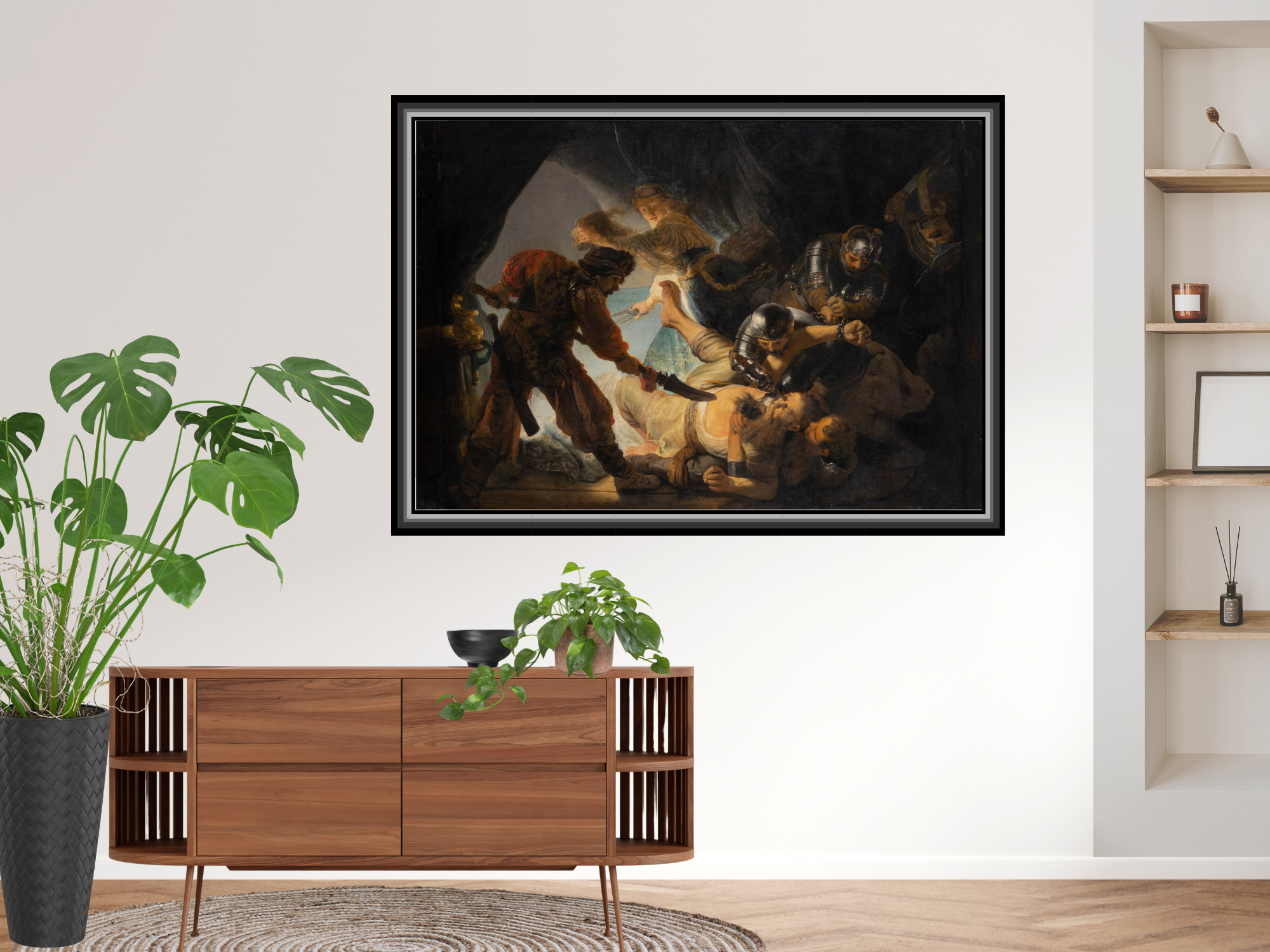 Die Blendung Simsons | Rembrandt van Rijn