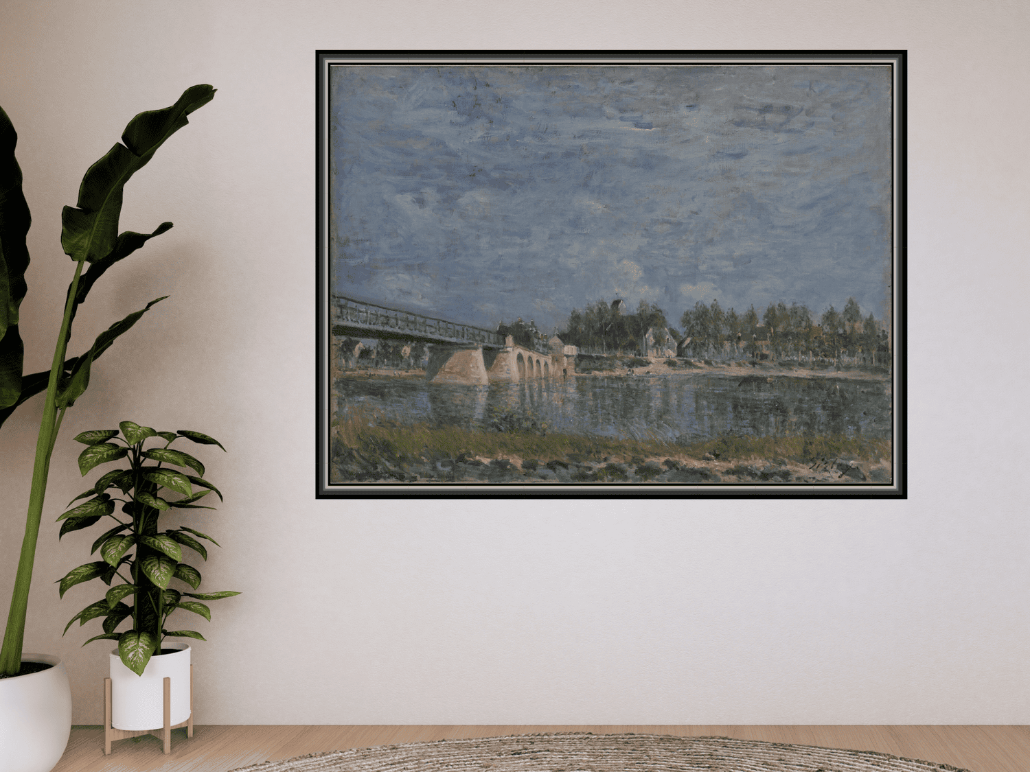 Die Brücke in Saint-Mammès | Alfred Sisley