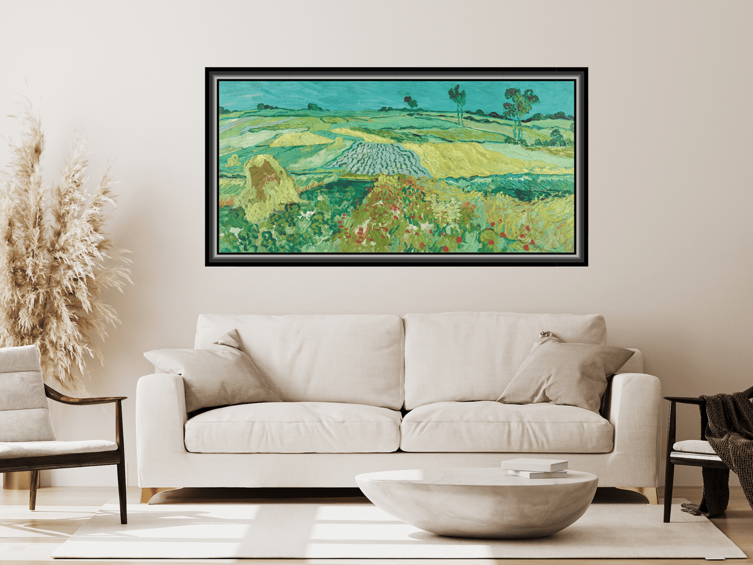 Die Ebene von Auvers | Vincent van Gogh