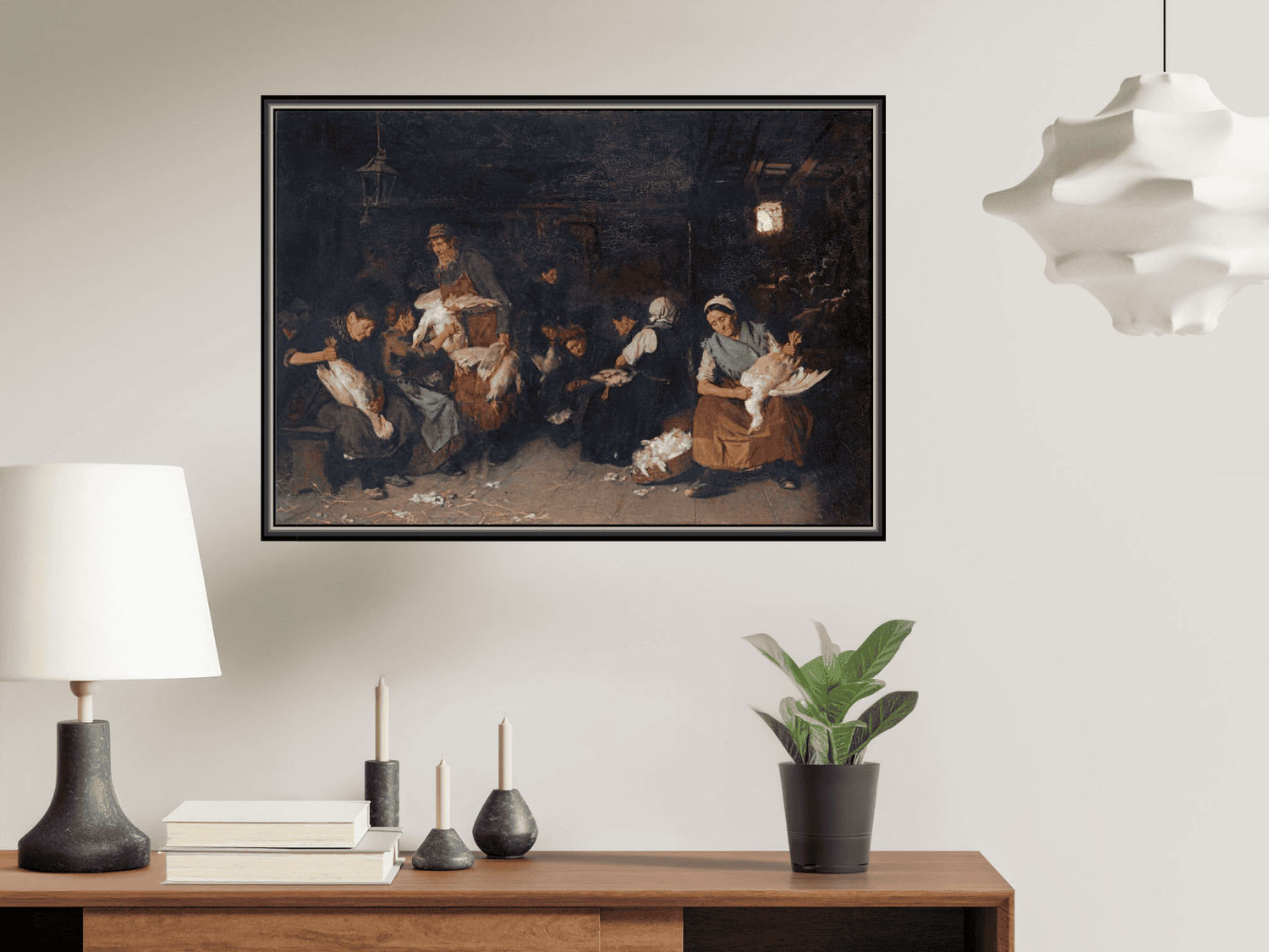 Die Gänserupferinnen | Max Liebermann