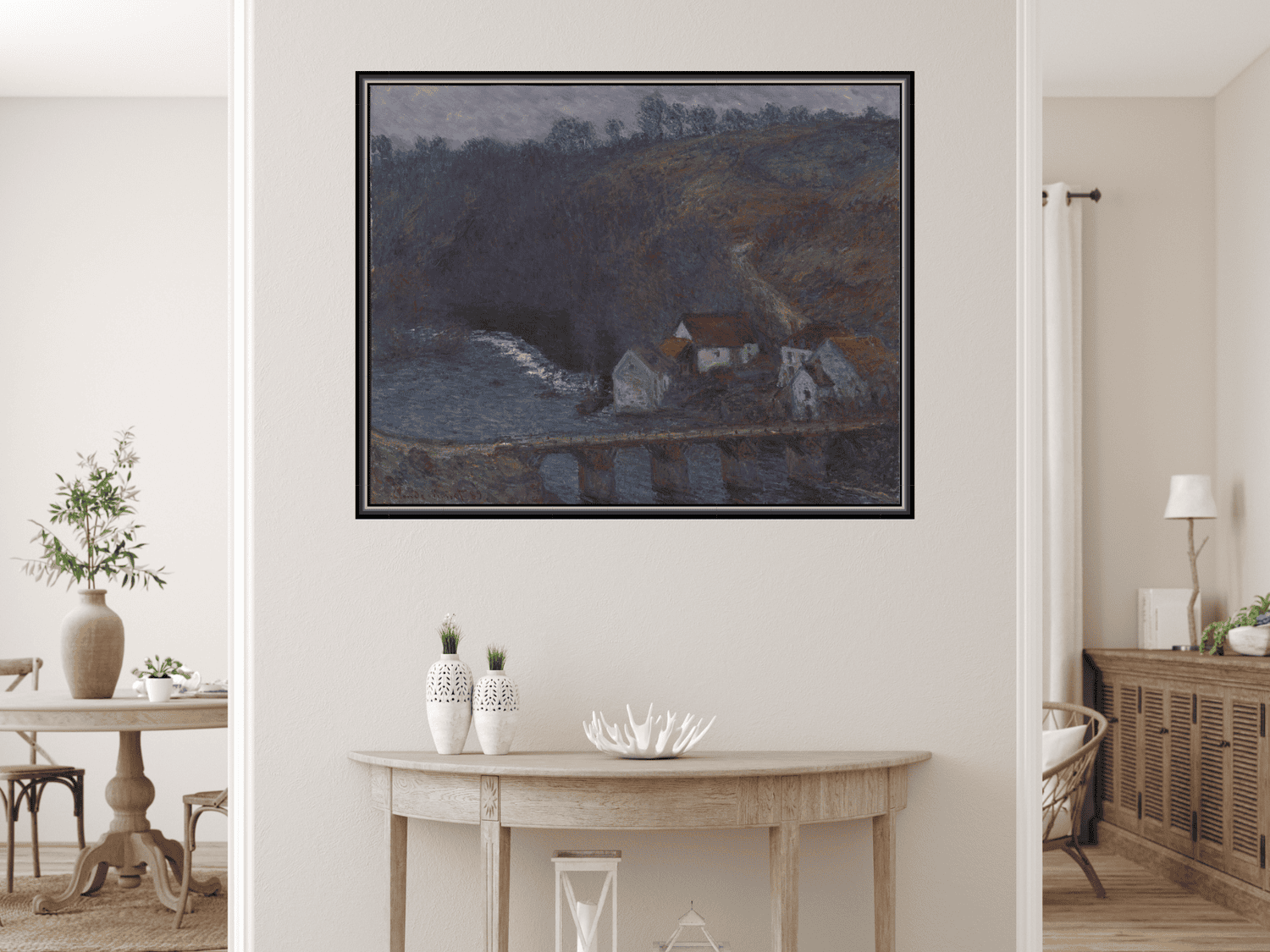 Die Grande Creuse bei der Brücke von Vervy | Claude Monet