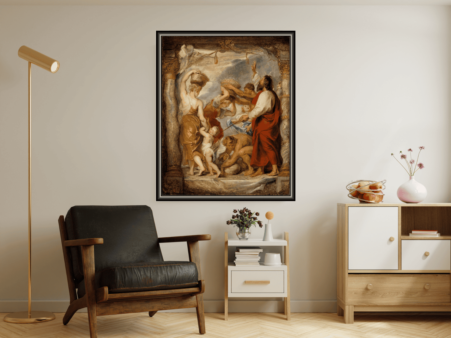 Die Israeliten sammeln Manna in der Wüste | Peter Paul Rubens