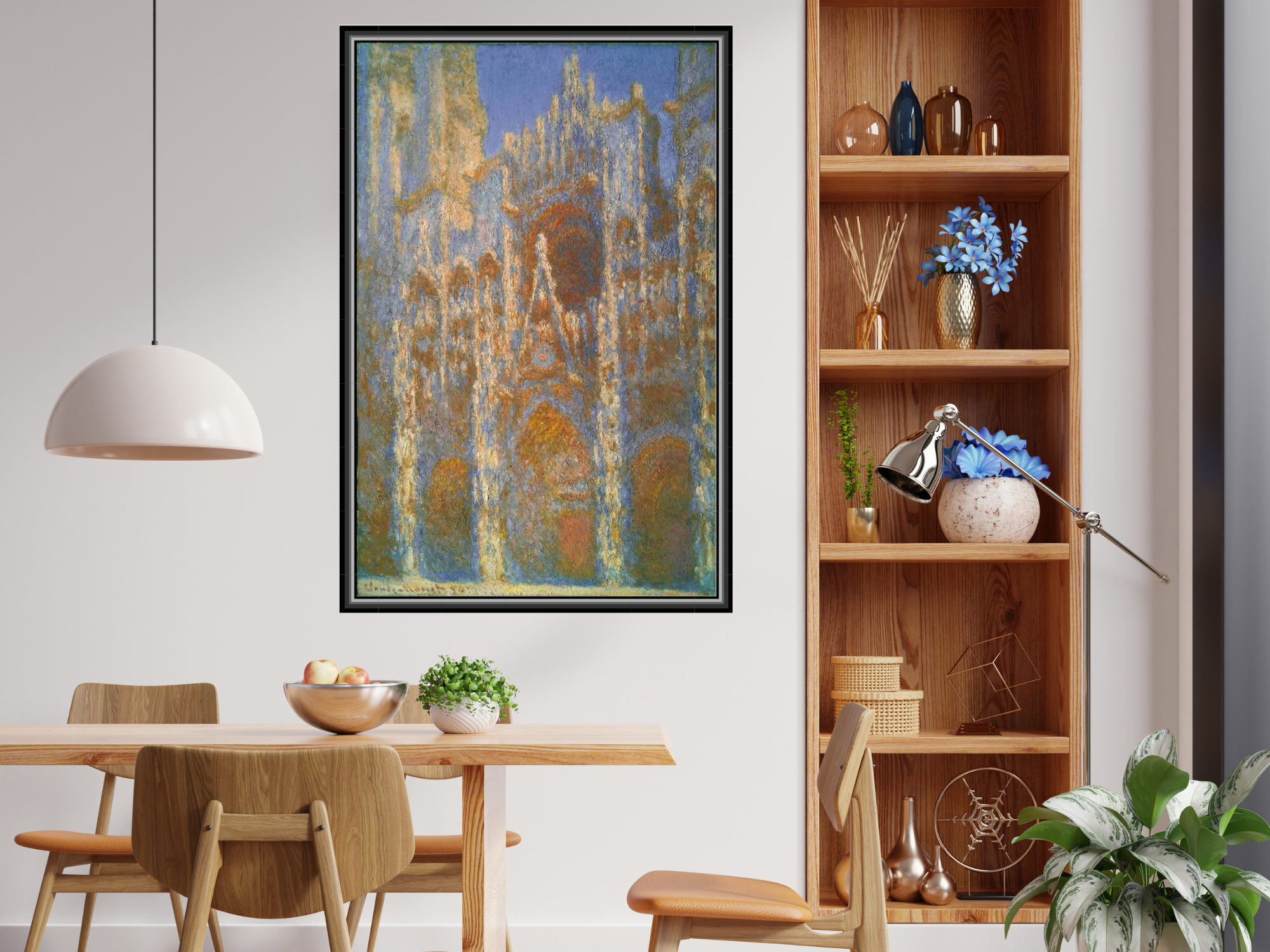 Die Kathedrale von Rouen in der Sonne | Claude Monet