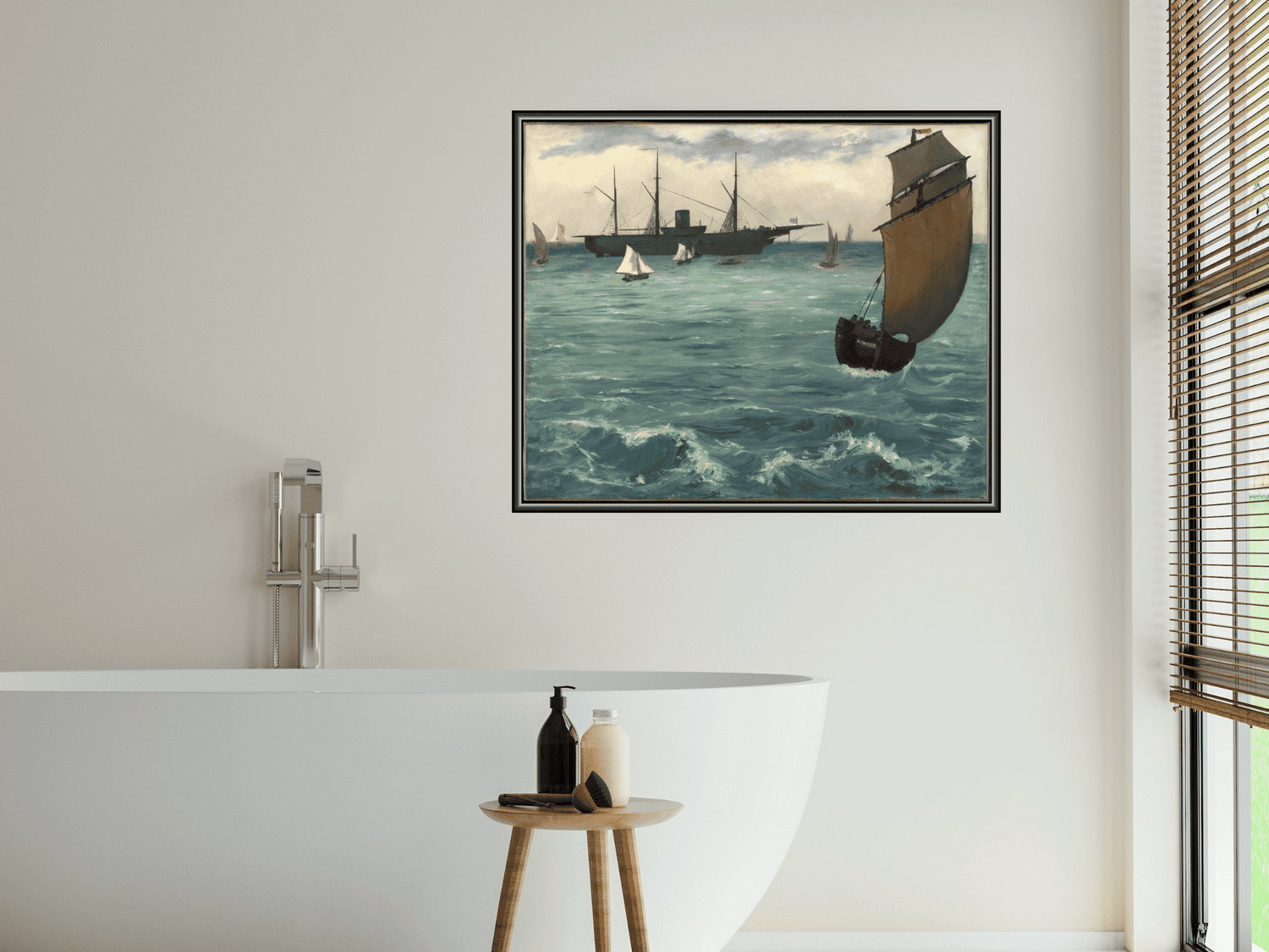 Die Kearsarge in Boulogne | Édouard Manet
