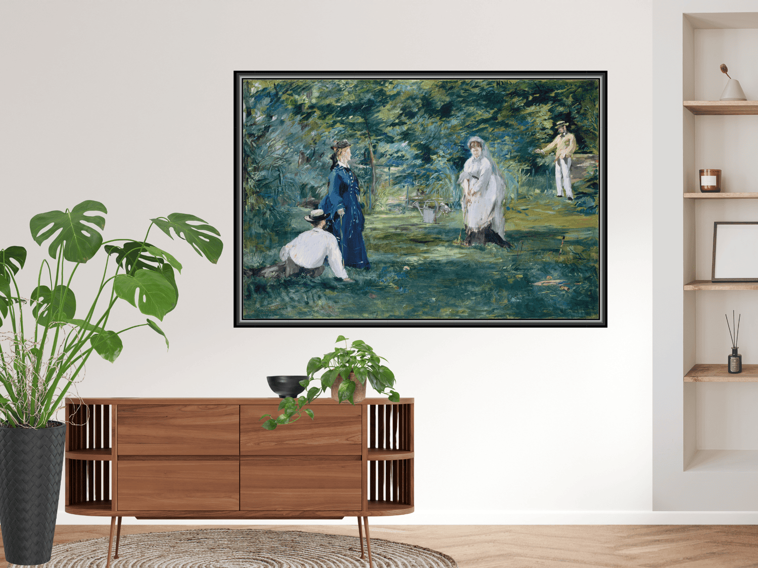 Die Krocketpartie | Édouard Manet