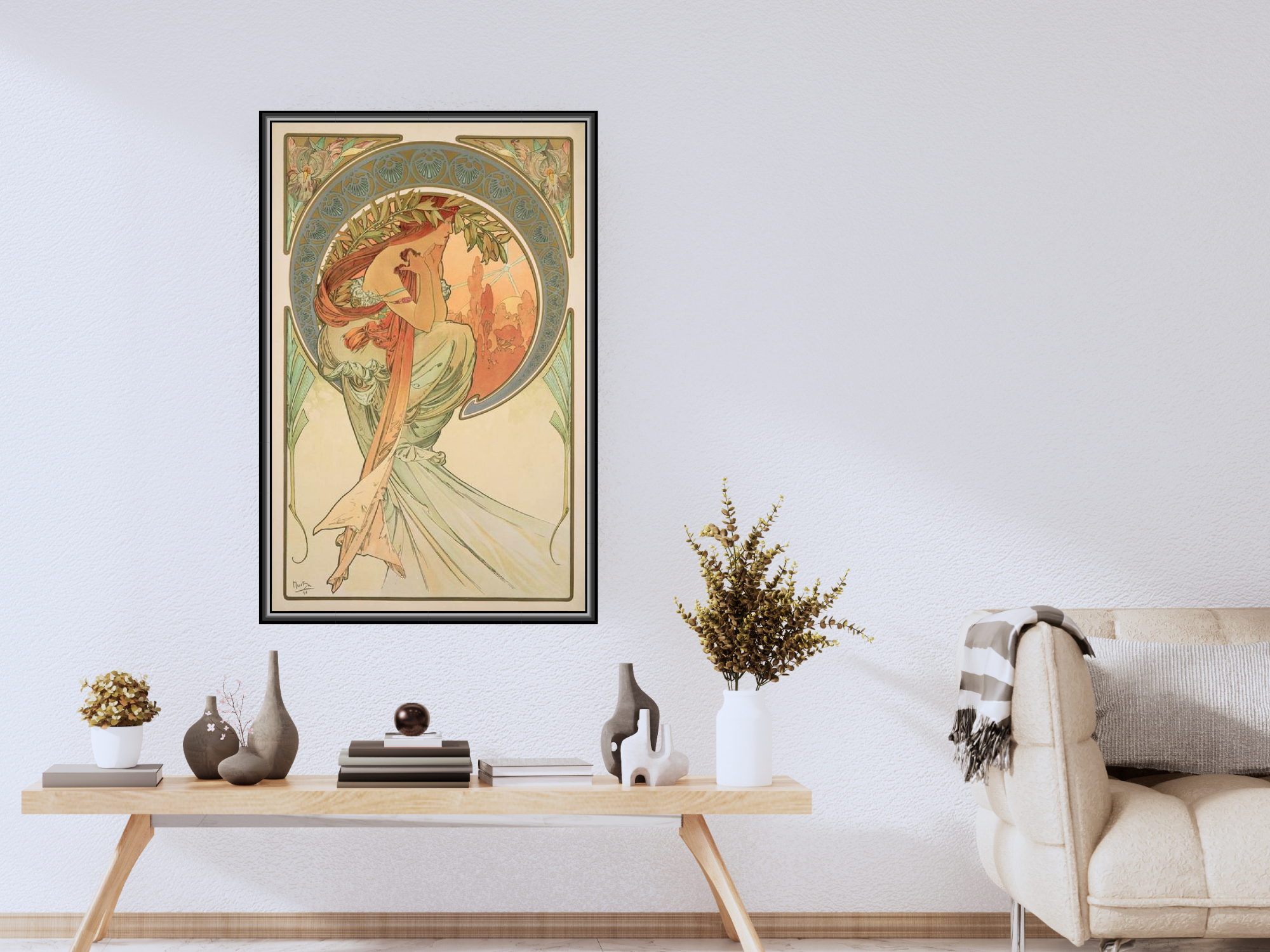Die Poesie | Alfons Mucha