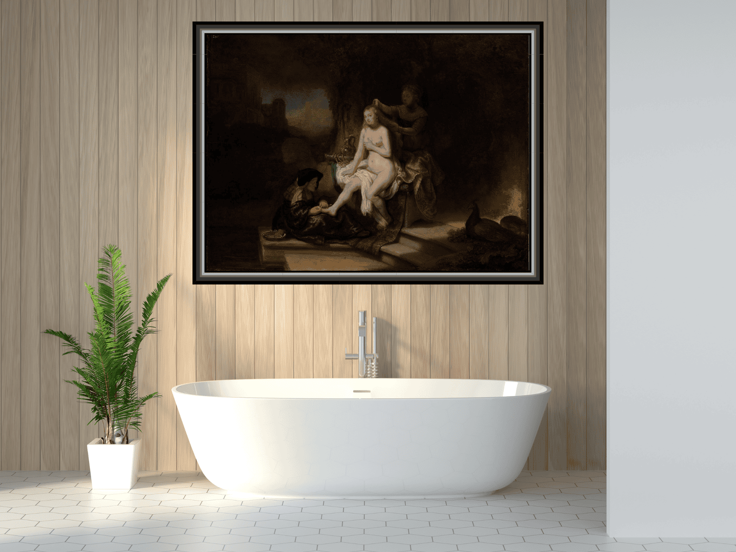 Die Toilette der Batseba | Rembrandt van Rijn