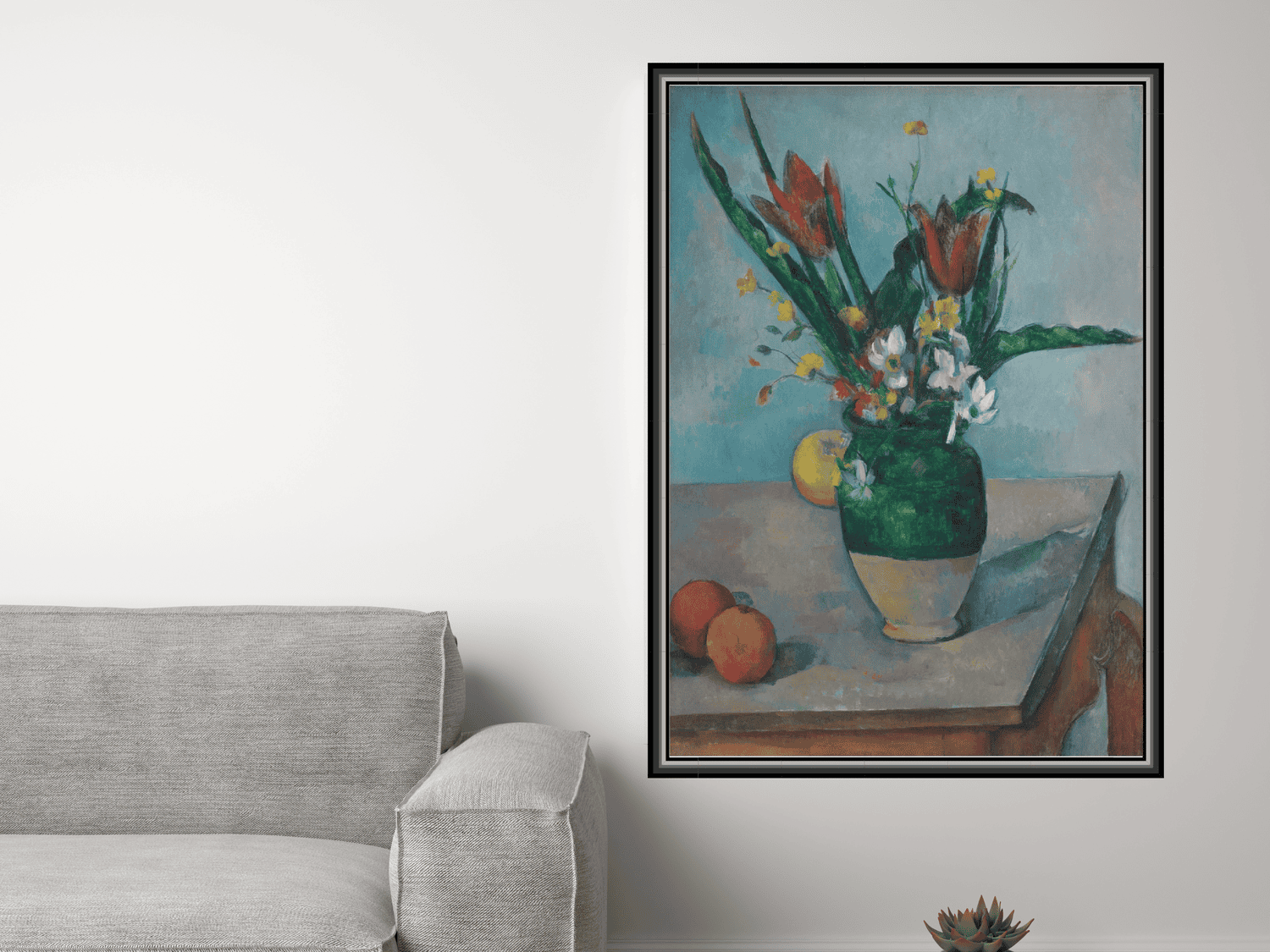 Die Vase mit Tulpen | Paul Cézanne