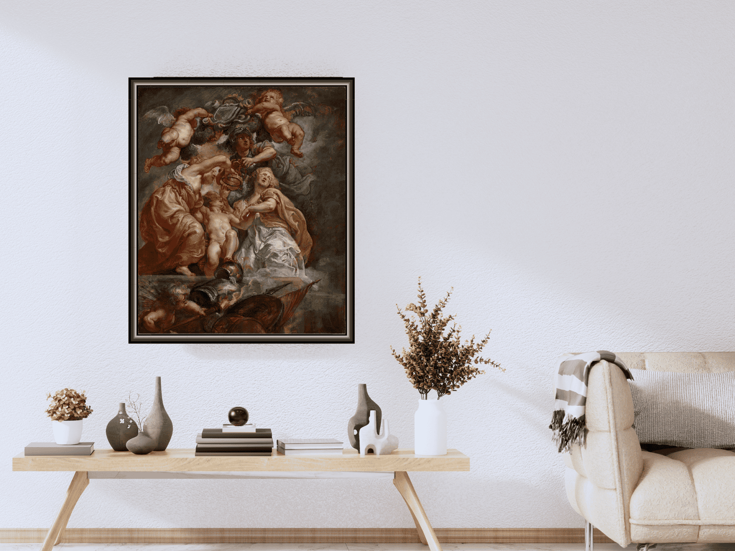 Die Vereinigung von England und Schottland (Charles I. als Prinz von Wales) | Peter Paul Rubens