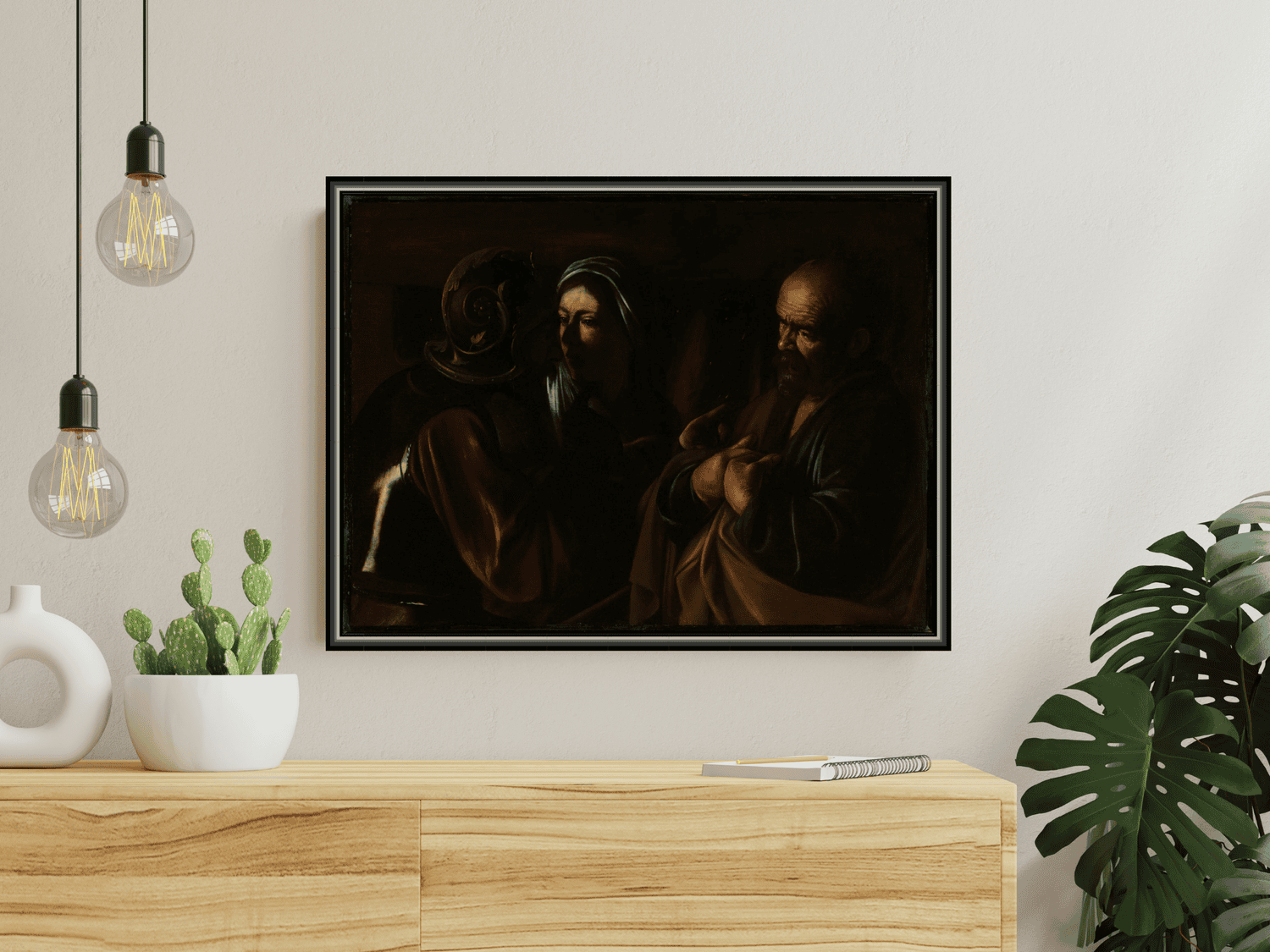 Die Verleugnung des Heiligen Petrus | Michelangelo Caravaggio