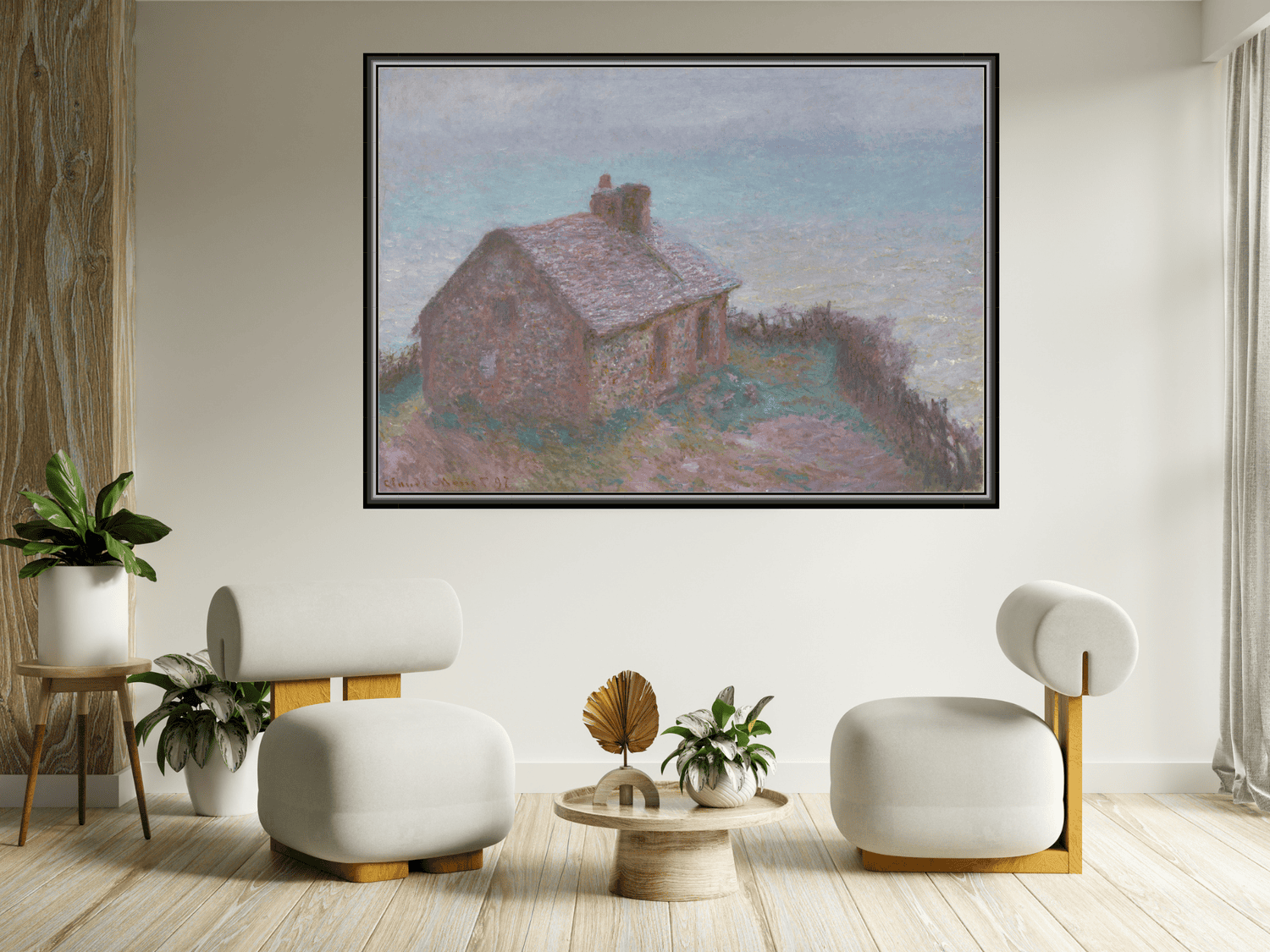 Die Zollstation in Varengeville | Claude Monet