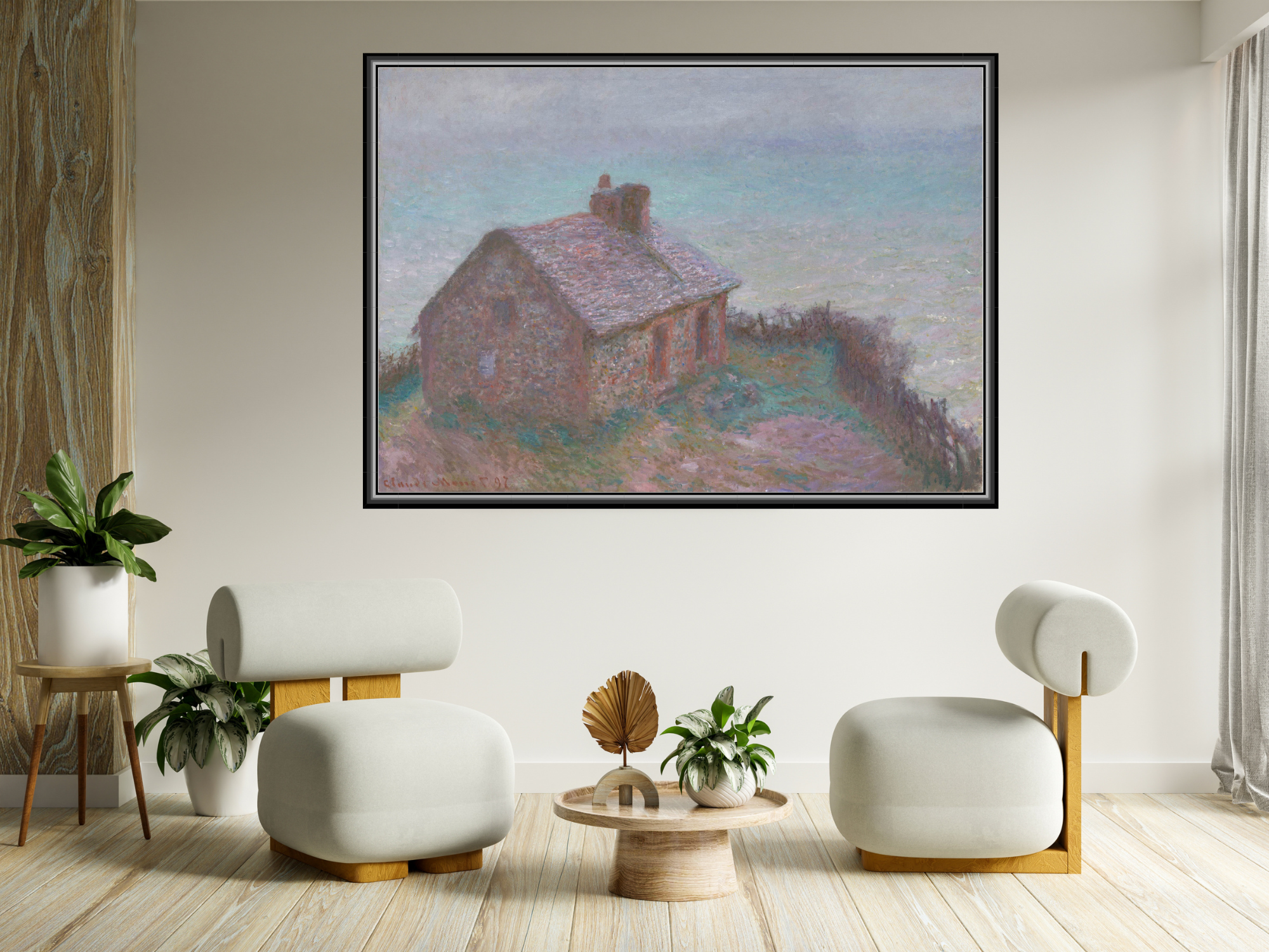 Die Zollstation in Varengeville | Claude Monet