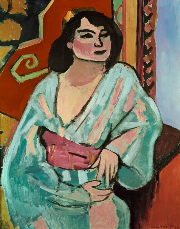 Kunstdruck „Die Algerierin“ von Henri Matisse, handgefertigt in Deutschland