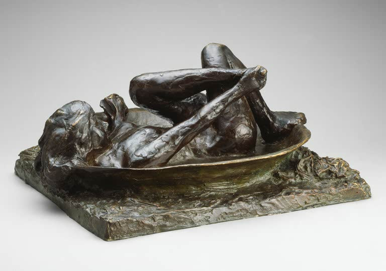 Kunstdruck von „Die Badewanne“ von Edgar Degas, handgefertigt in Deutschland als Leinwand oder Poster erhältlich